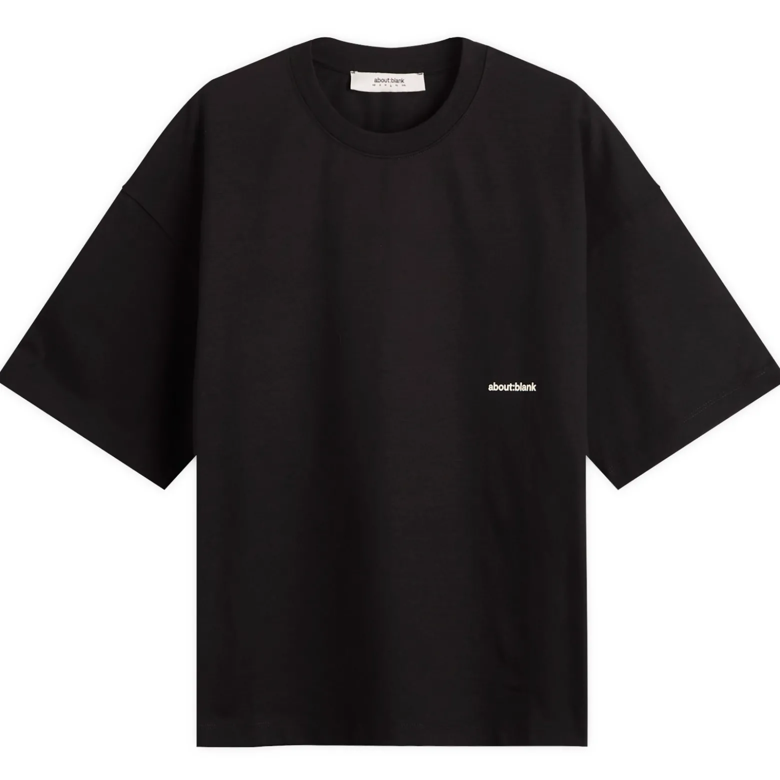 about:blank Box Logo T-Shirt
