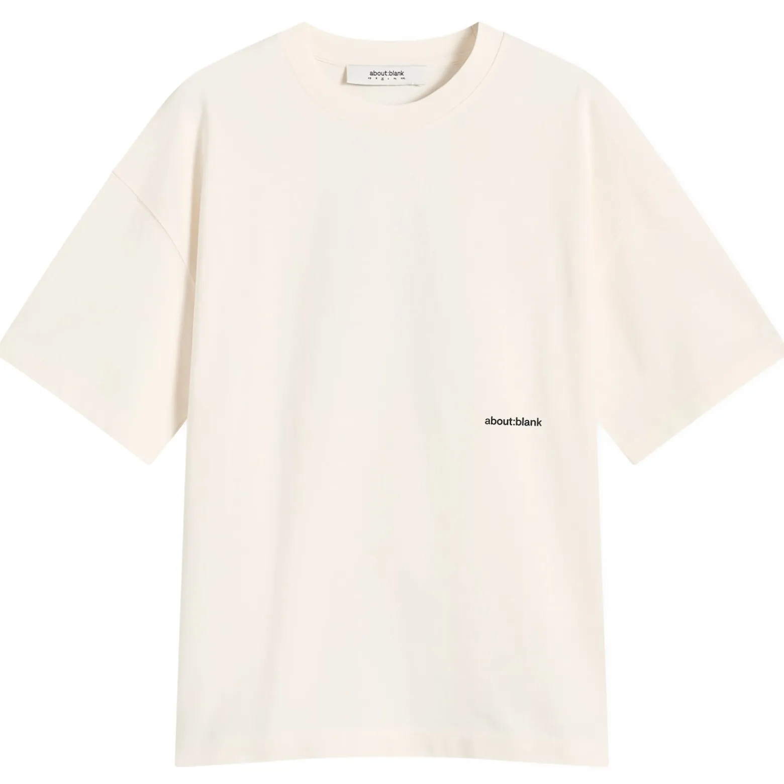 about:blank Box Logo T-Shirt