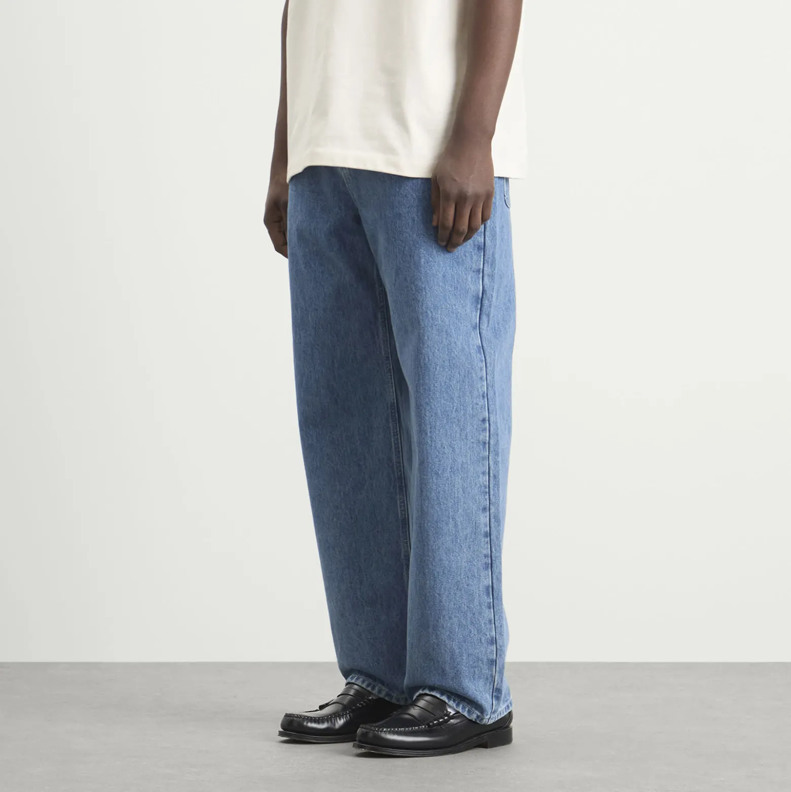 about:blank Relaxed Denim Jean