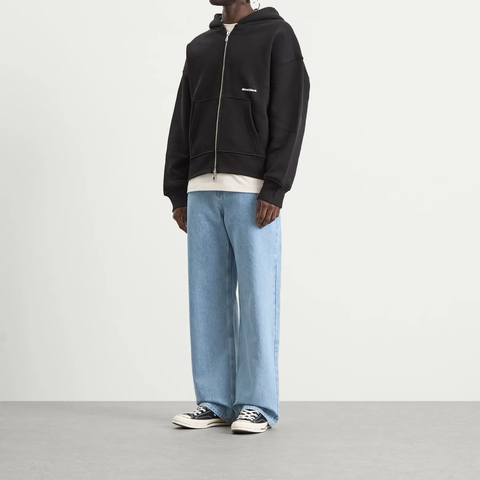 about:blank Relaxed Denim Jean