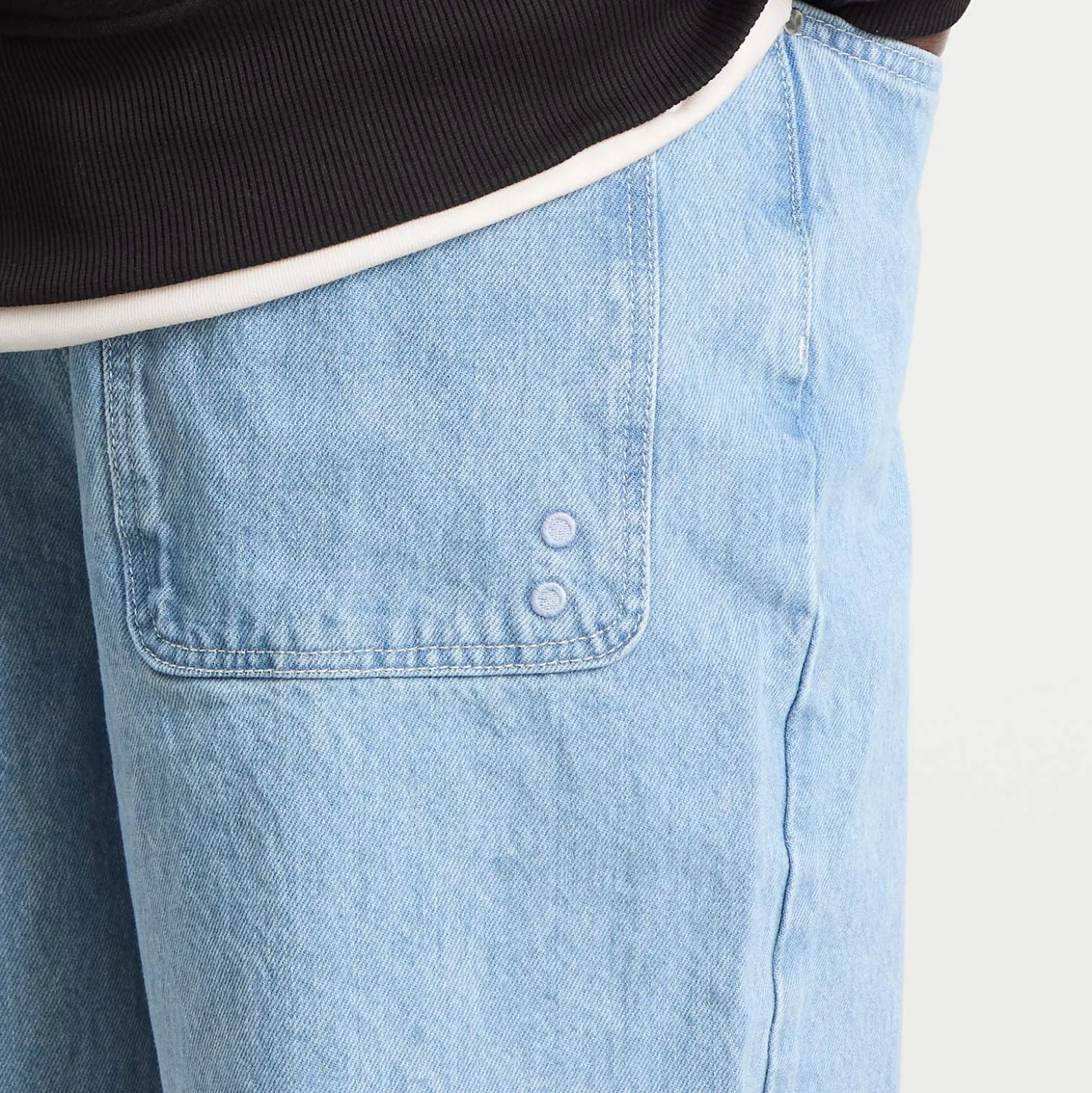 about:blank Relaxed Denim Jean