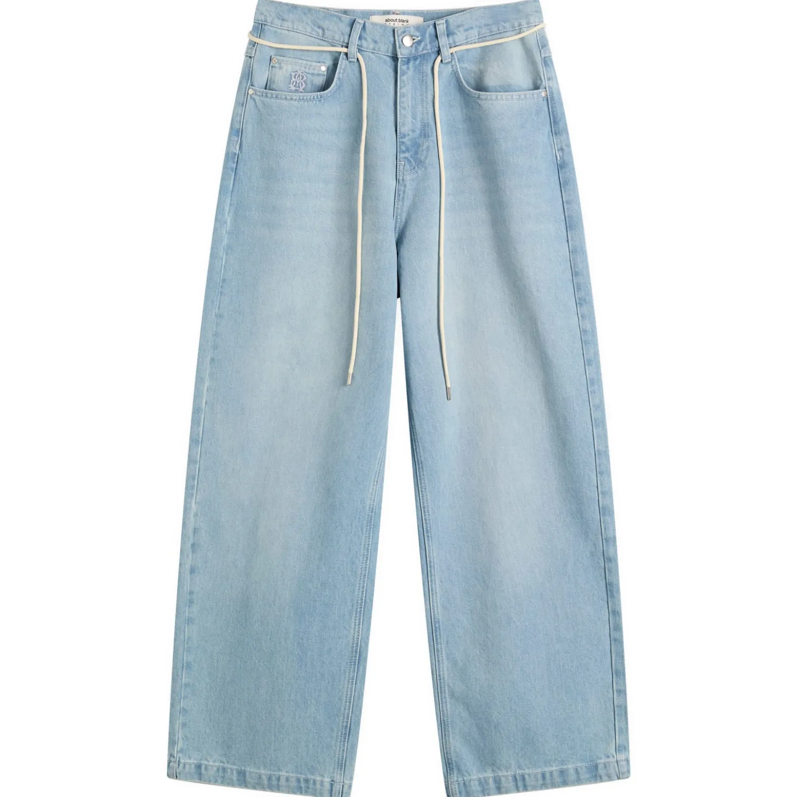 about:blank Wide Leg Denim