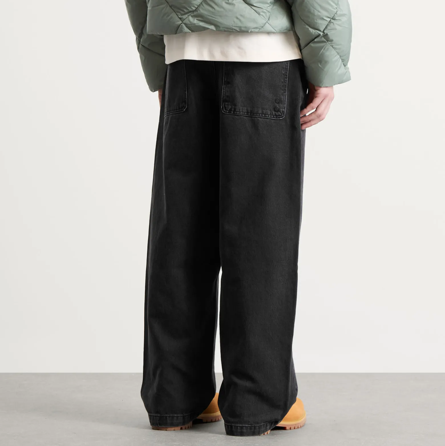 about:blank Wide Leg Denim