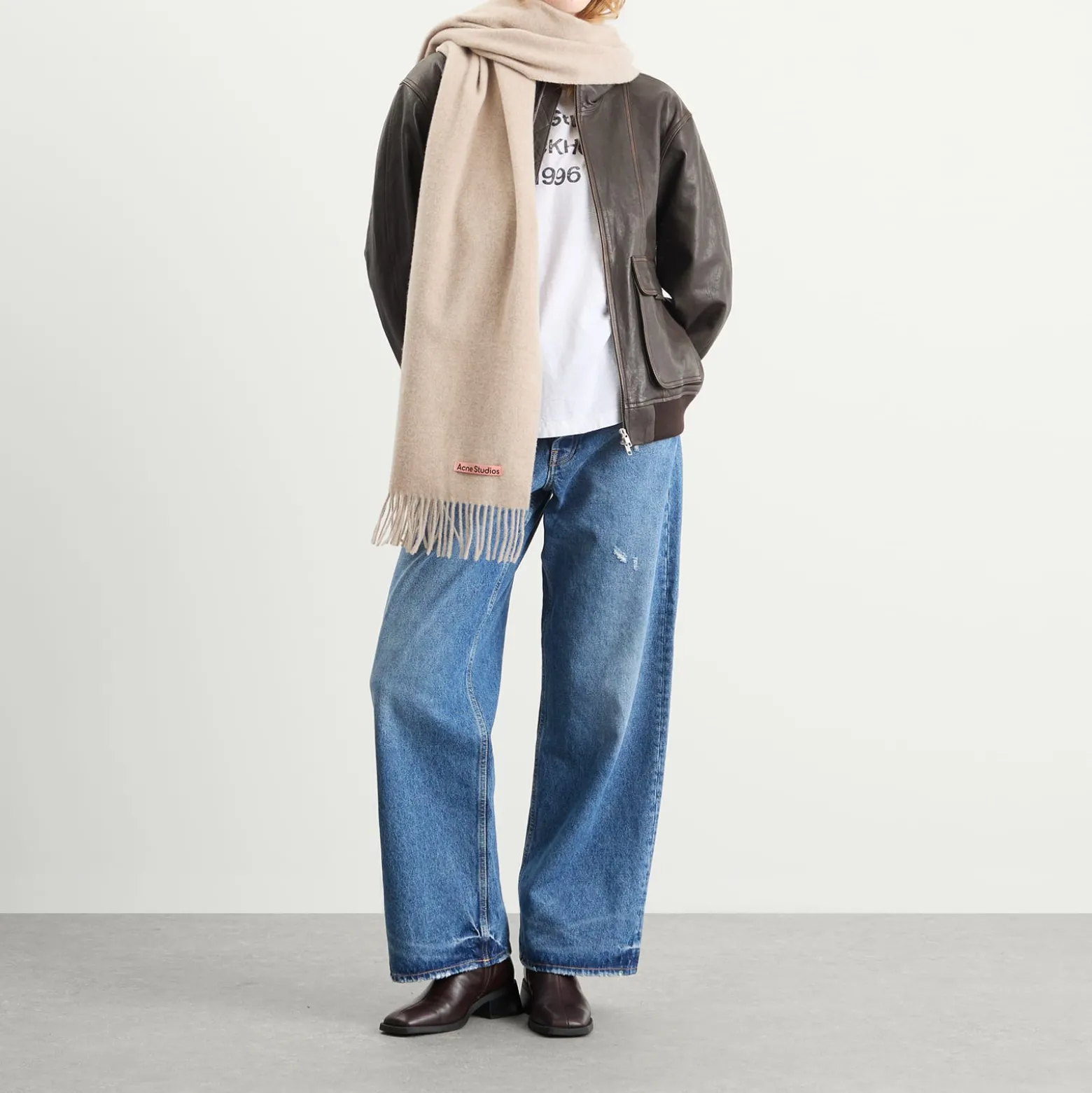 Acne Studios Canada Narrow New Scarf