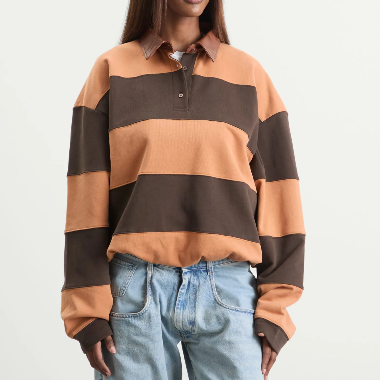 Acne Studios Folio Stripe Rugby Shirt