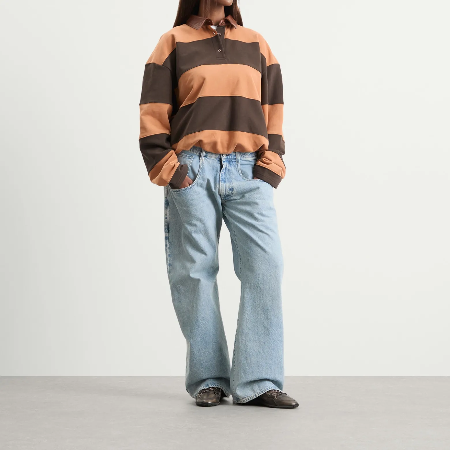 Acne Studios Folio Stripe Rugby Shirt