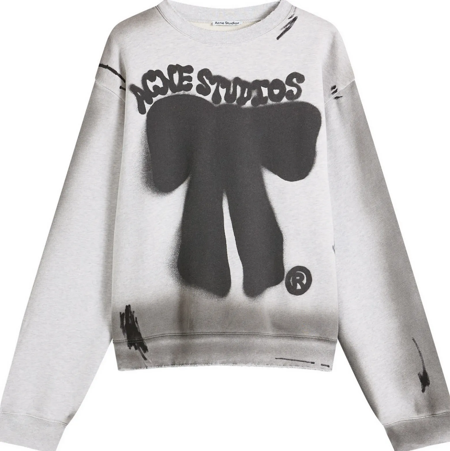 Acne Studios Franziska Marker Bow Sweatshirt