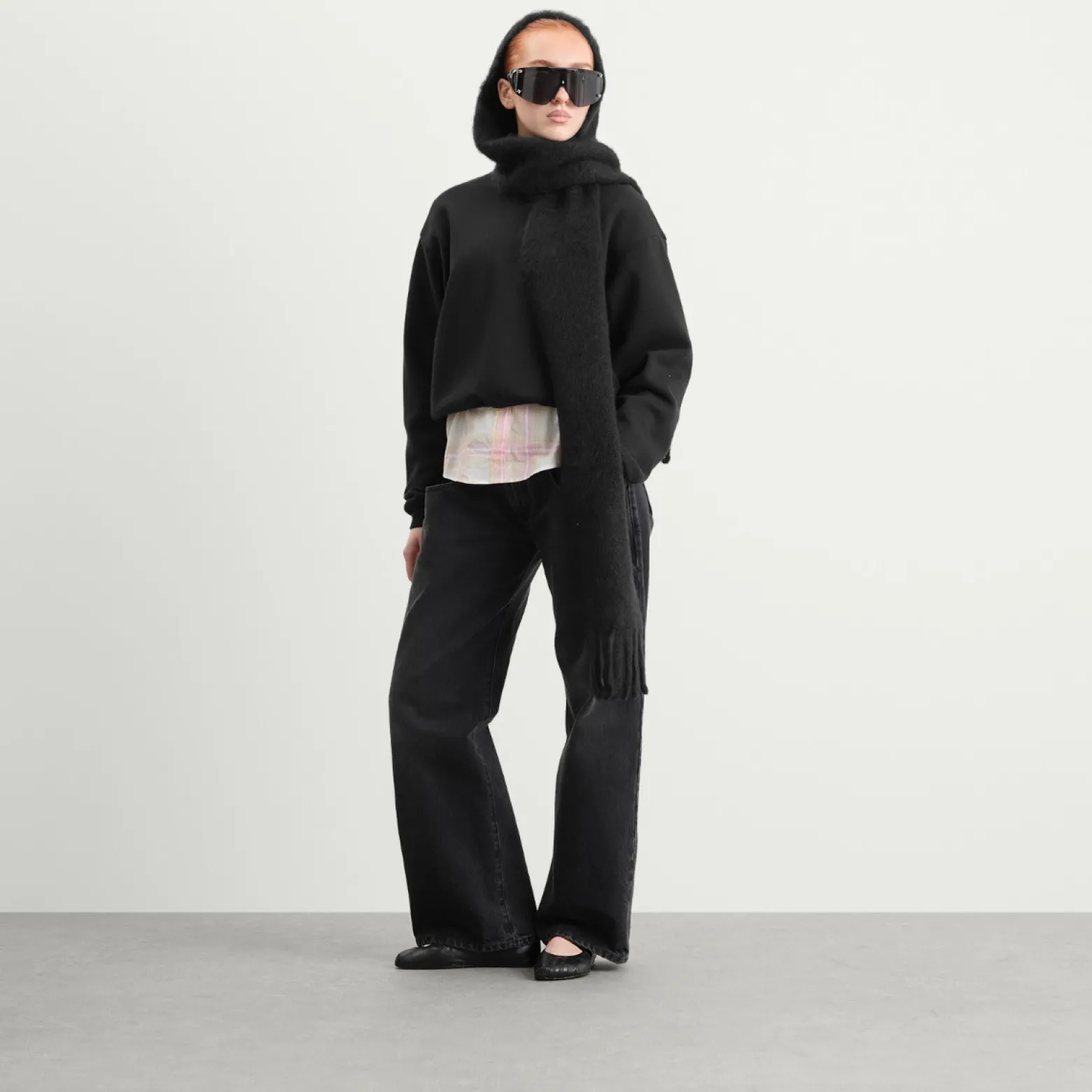 Acne Studios Kooder Hooded Scarf
