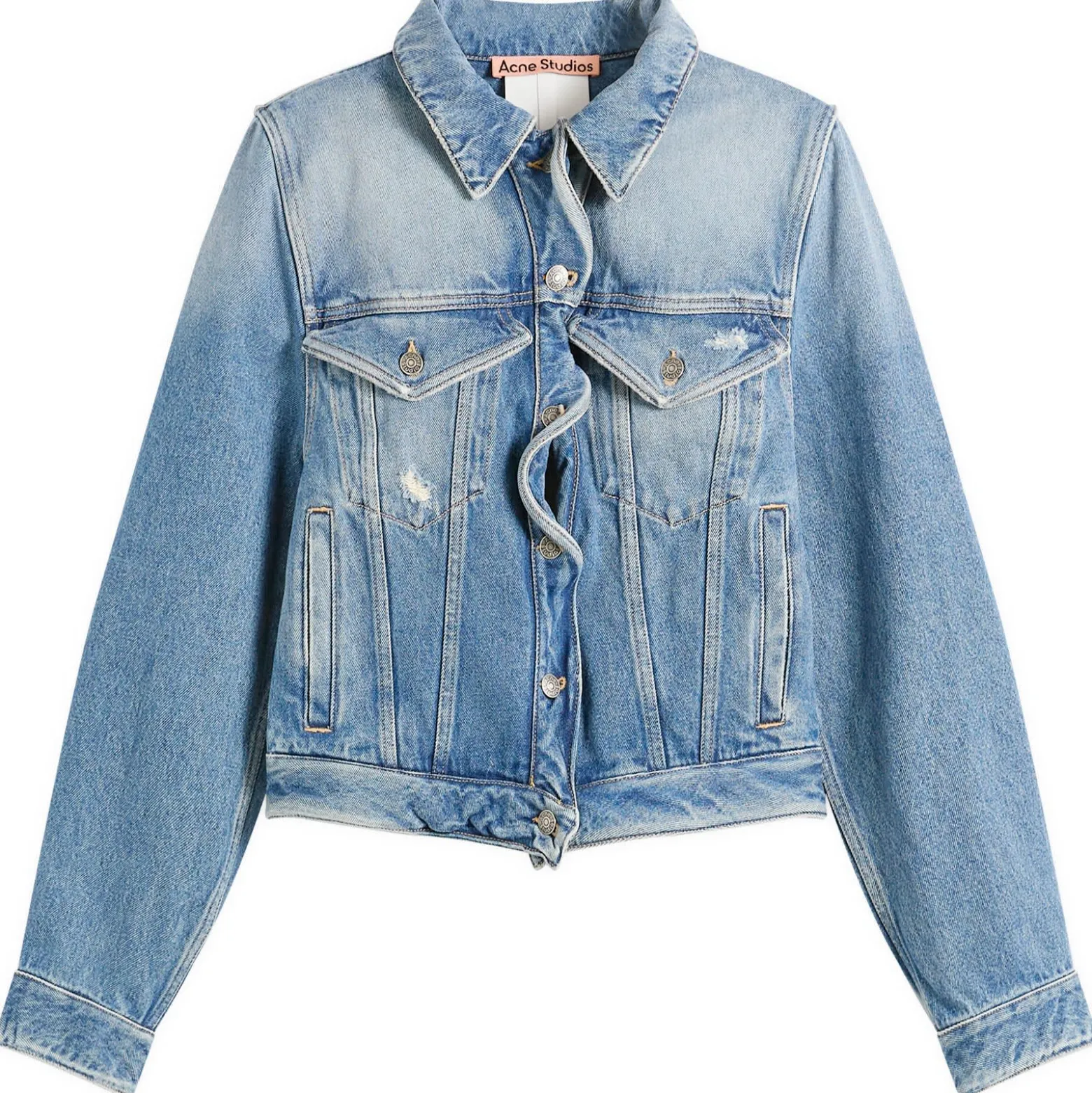 Acne Studios Oleag Vintage Wiggle Denim Jacket