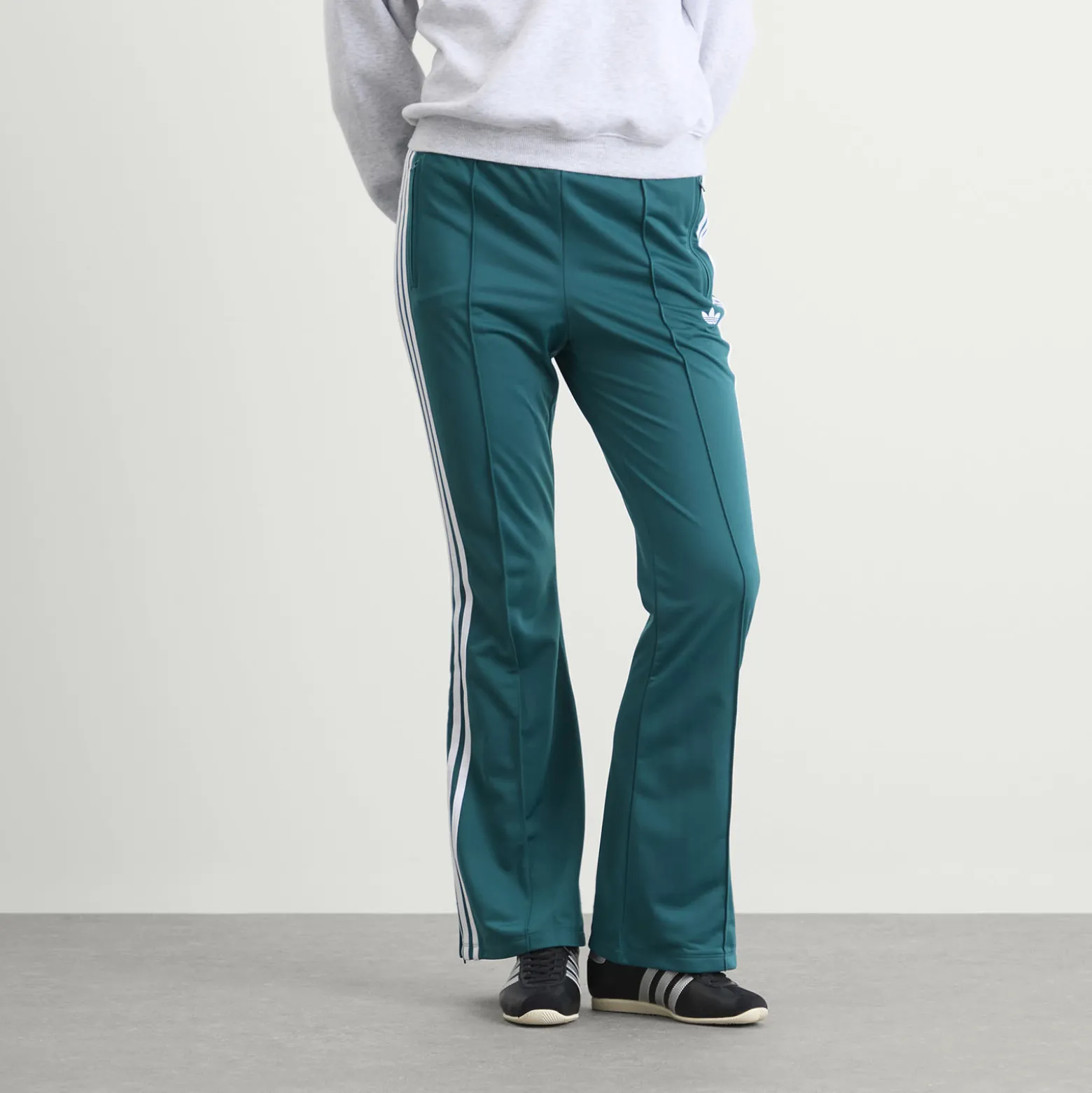 adidas Bell Bottom Firebird Track Pants