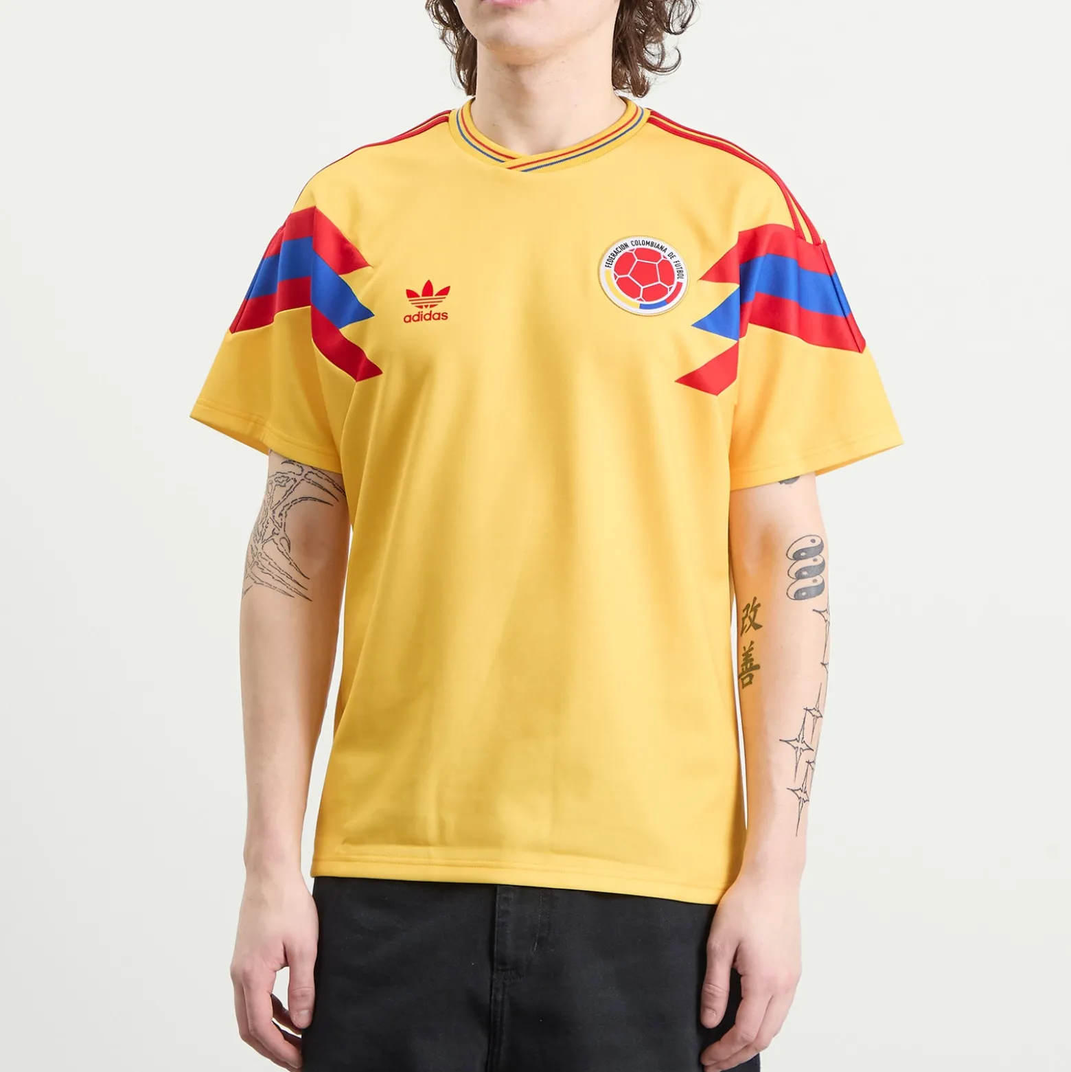 Adidas Colombia 1990 Away Jersey Top