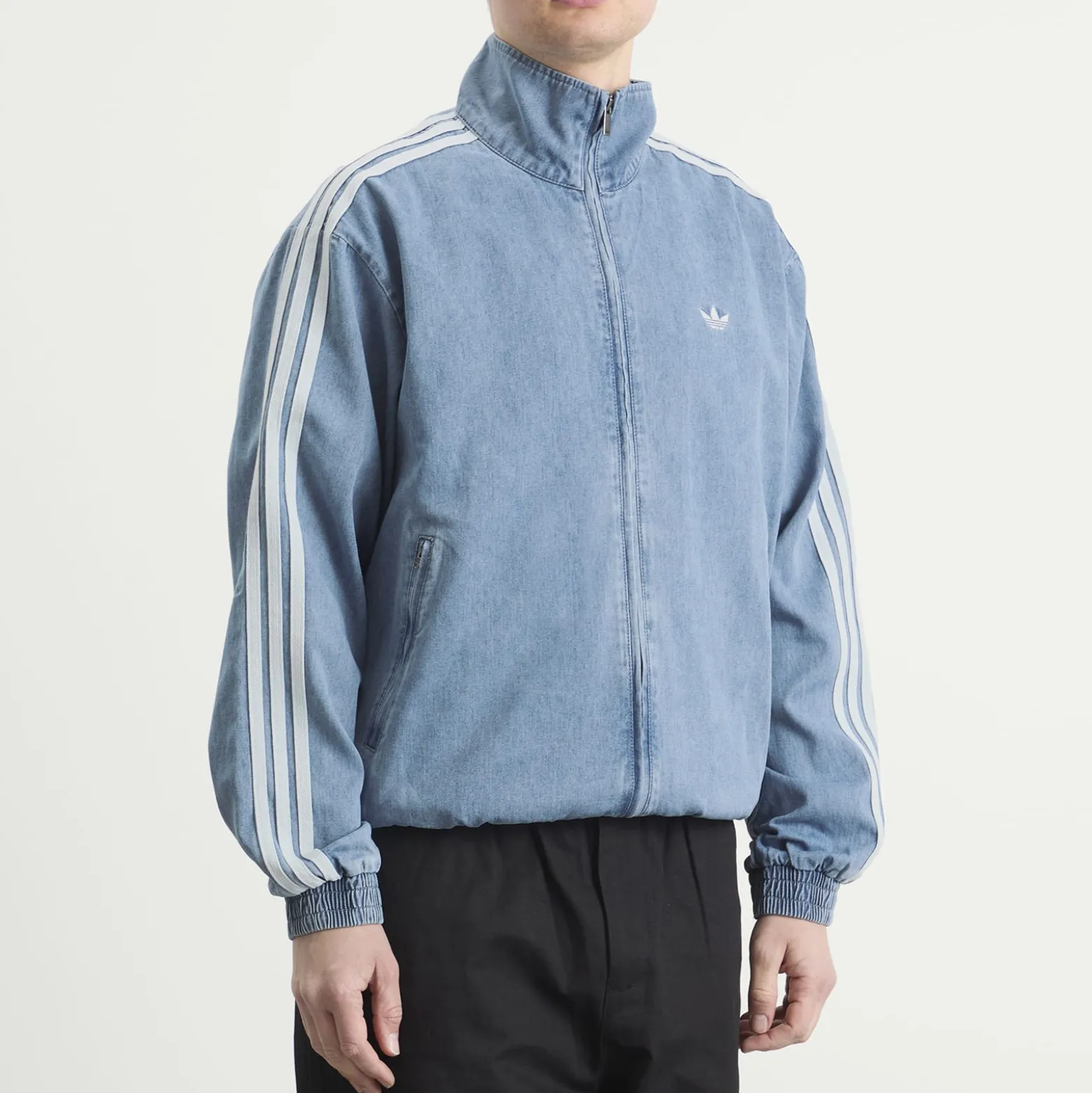 adidas Denim Firebird Track Jacket