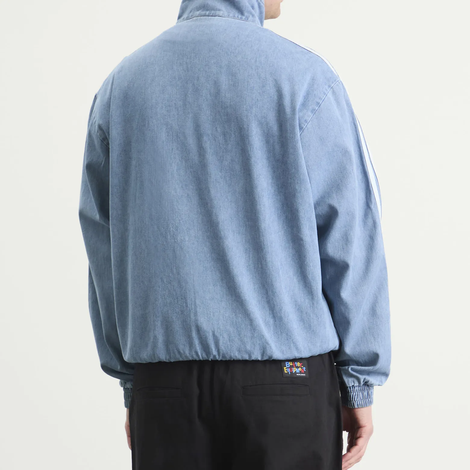 adidas Denim Firebird Track Jacket