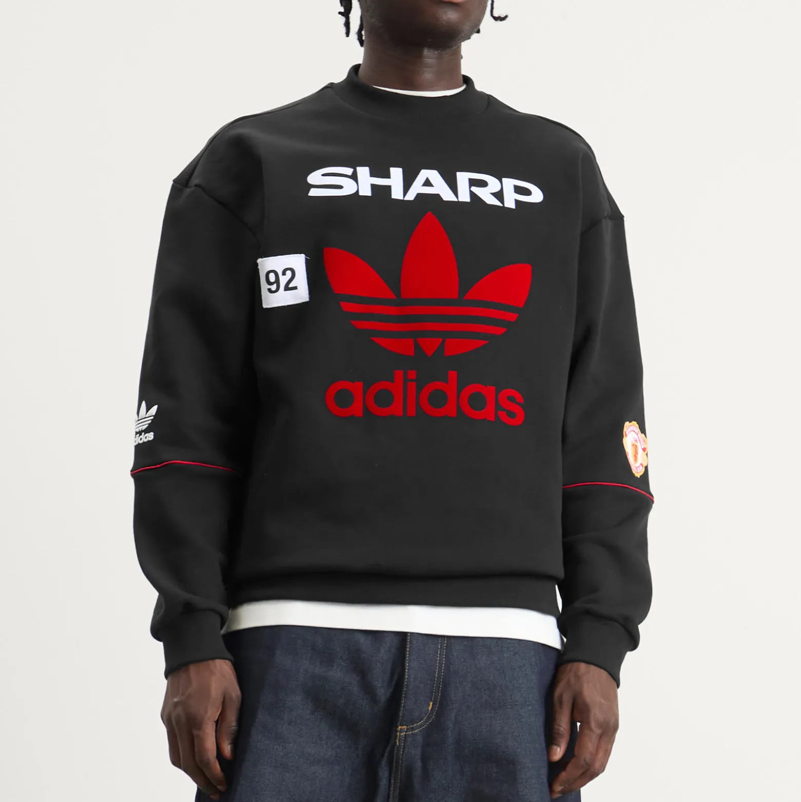 Adidas Manchester United 90' Crew Sweat