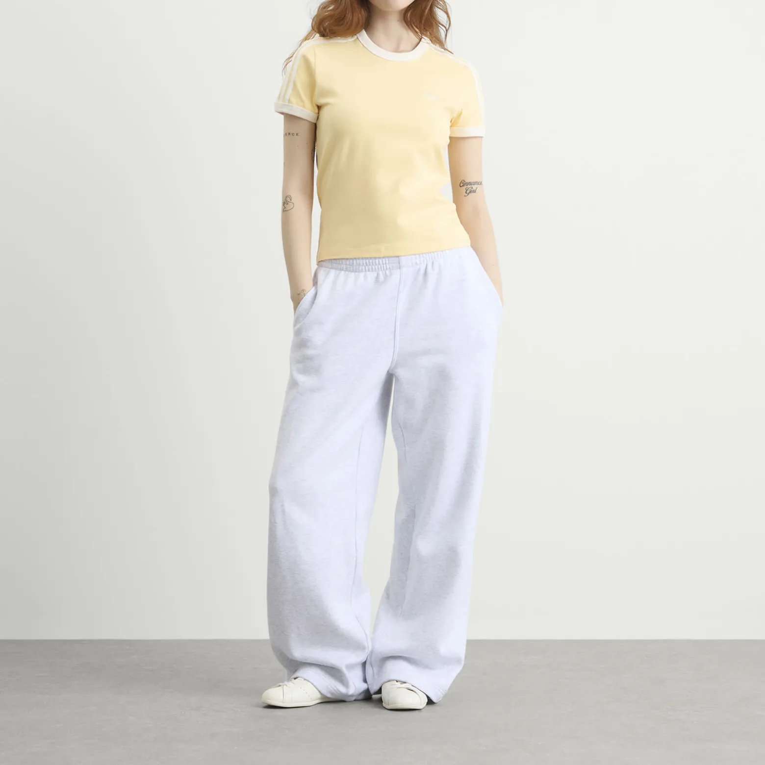 Adidas 3 Stripe Short Sleeve T-Shirt