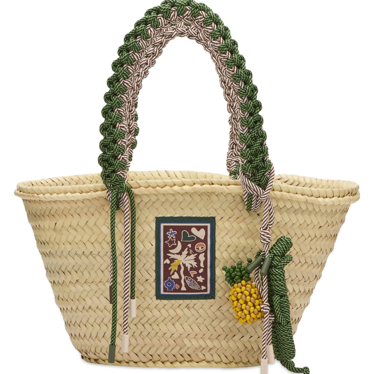 ALÉMAIS Macrame Midi Basket