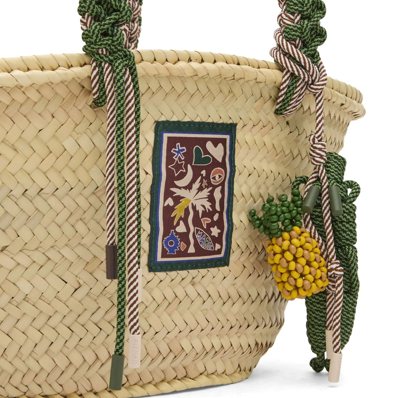ALÉMAIS Macrame Midi Basket