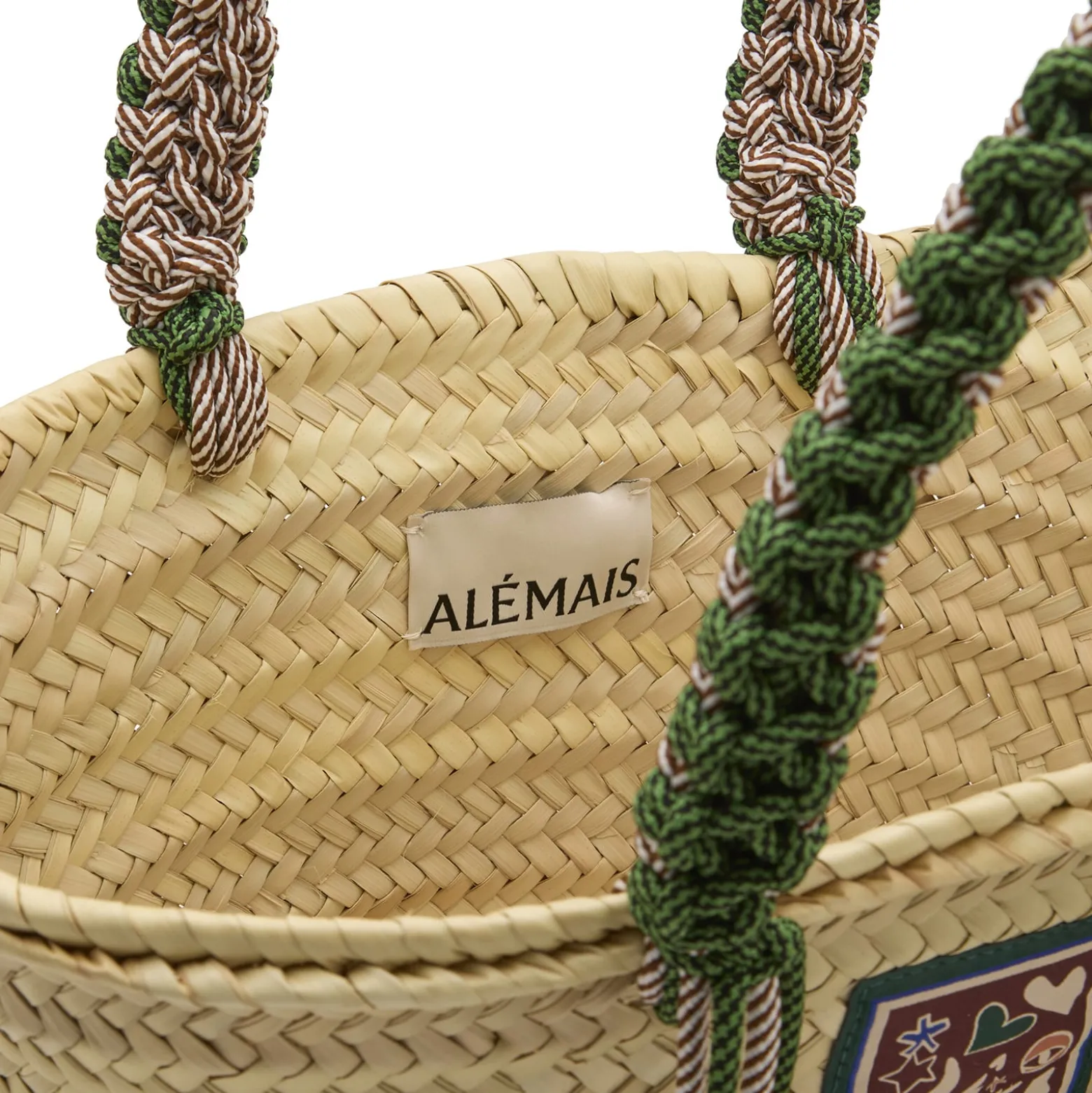 ALÉMAIS Macrame Midi Basket