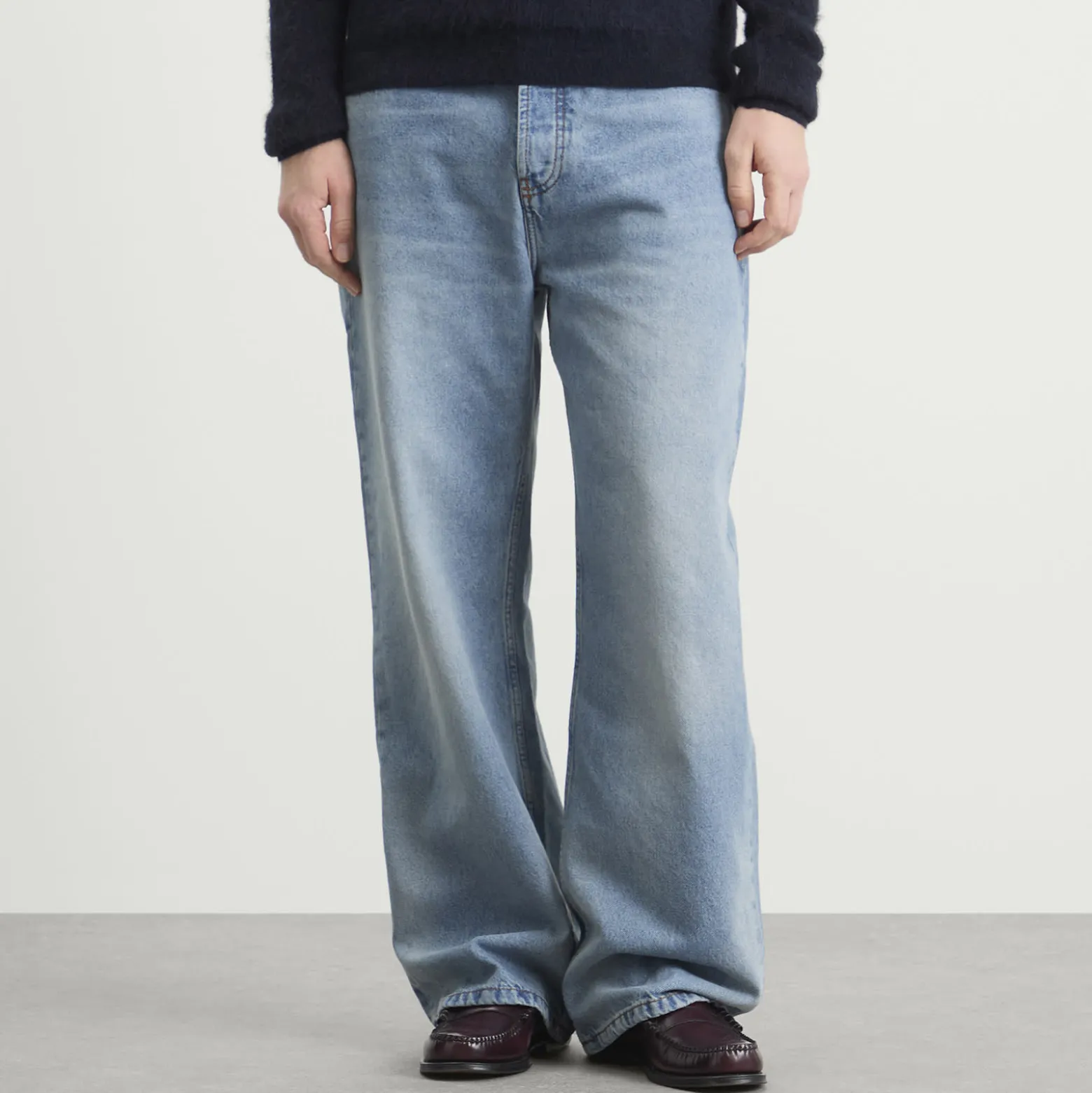 AMI Paris Large Fit Jeans