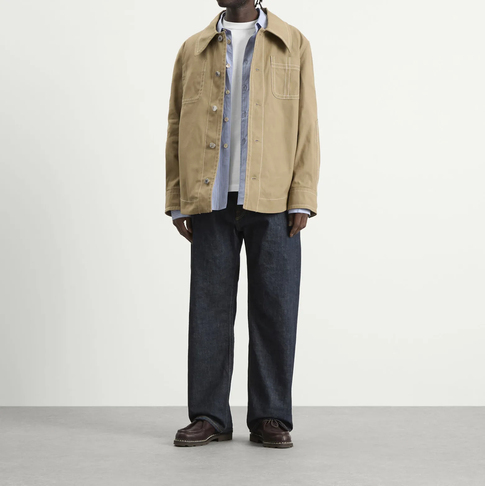 AMI Paris Worker Shirt Jacket
