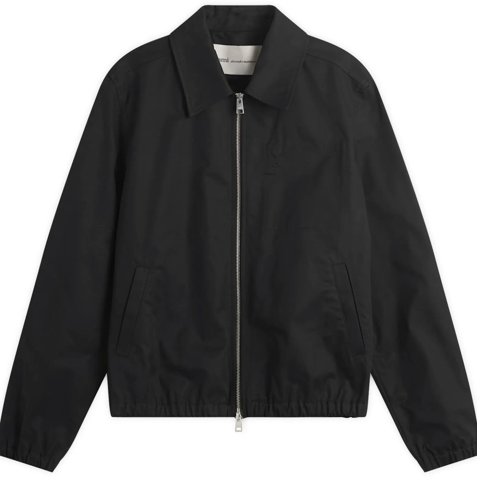 AMI Paris Zipped Jacket With Embossed Ami De Coeur