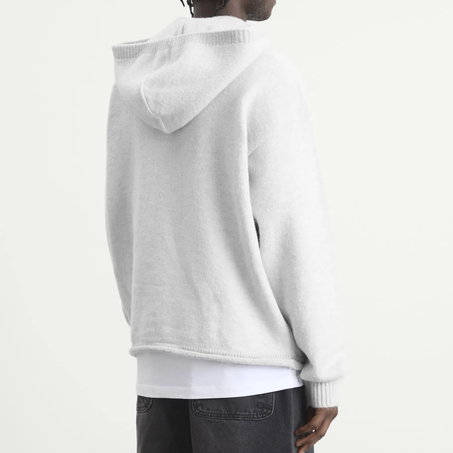 ANNIE HOOD Knit Hoodie