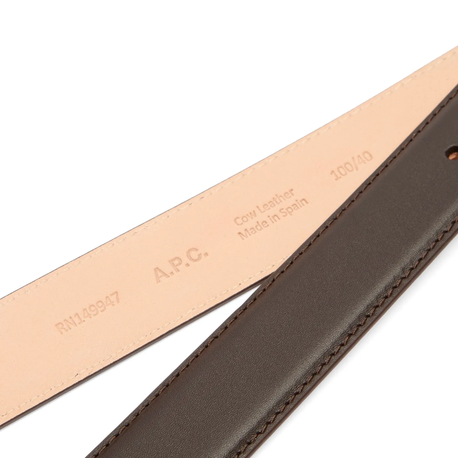 A.P.C. Classic Paris Belt