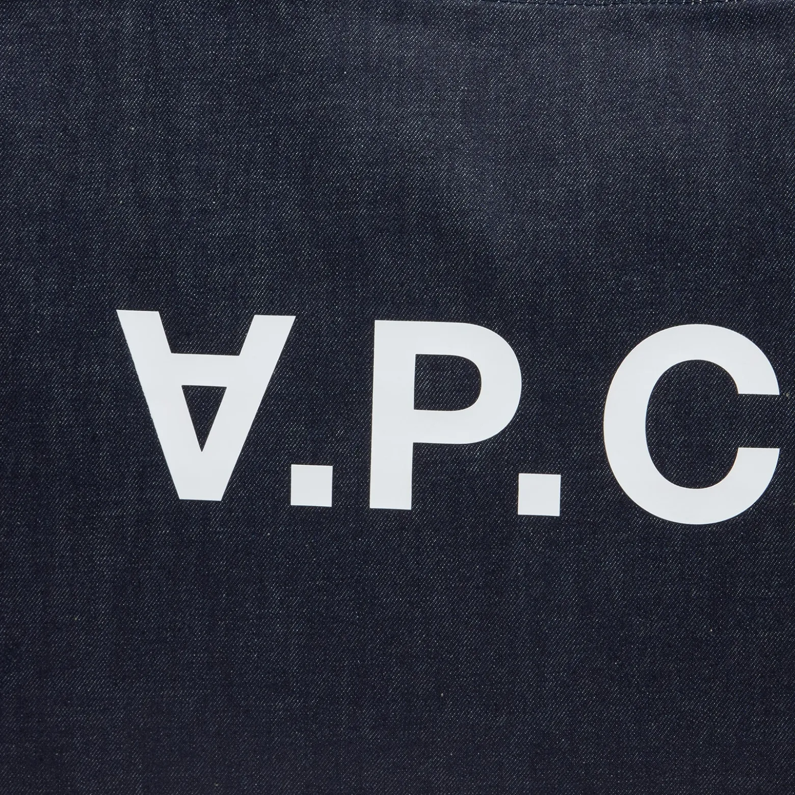 A.P.C. Daniela Denim Shopping Tote
