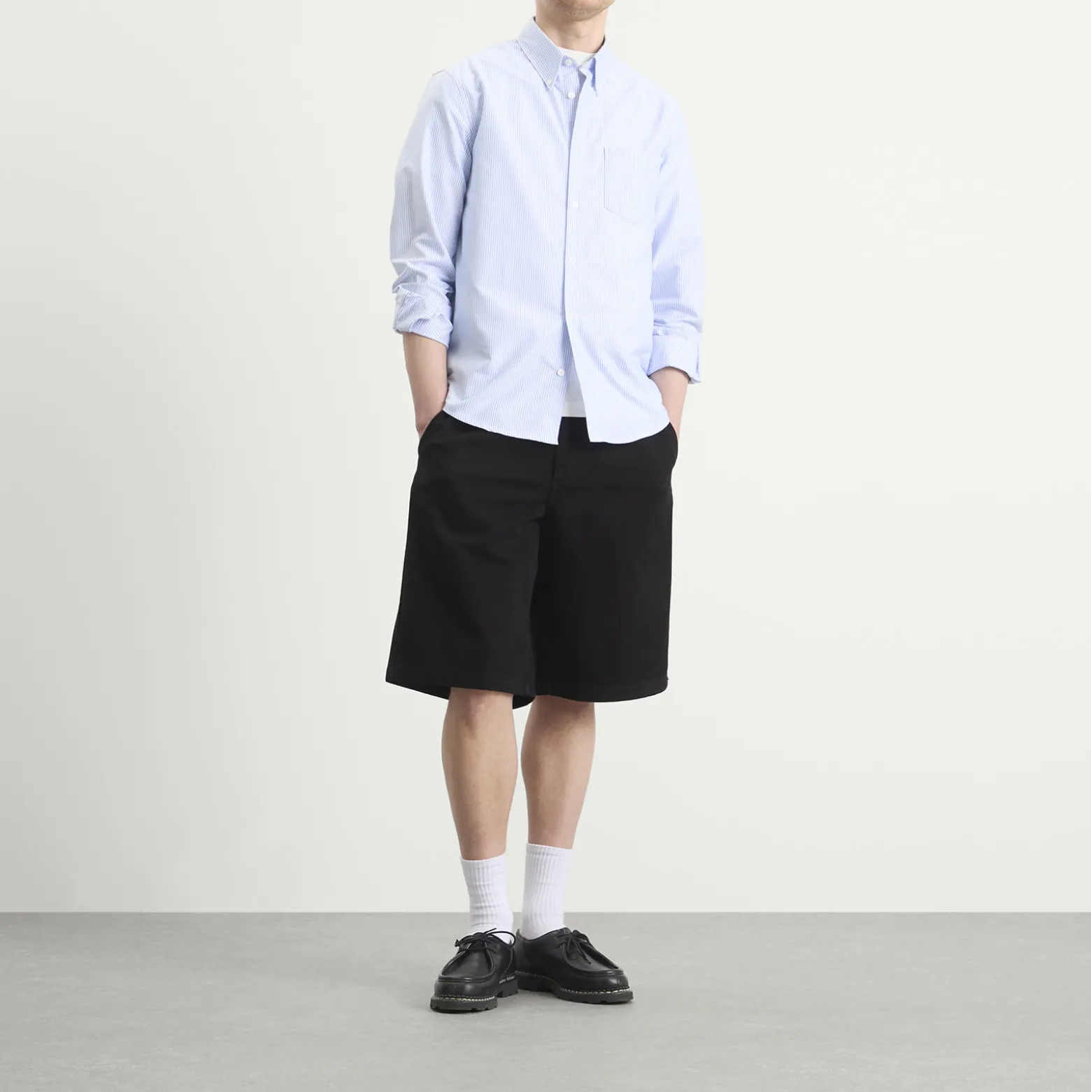 A.P.C. Greg Button Down Stripe Shirt