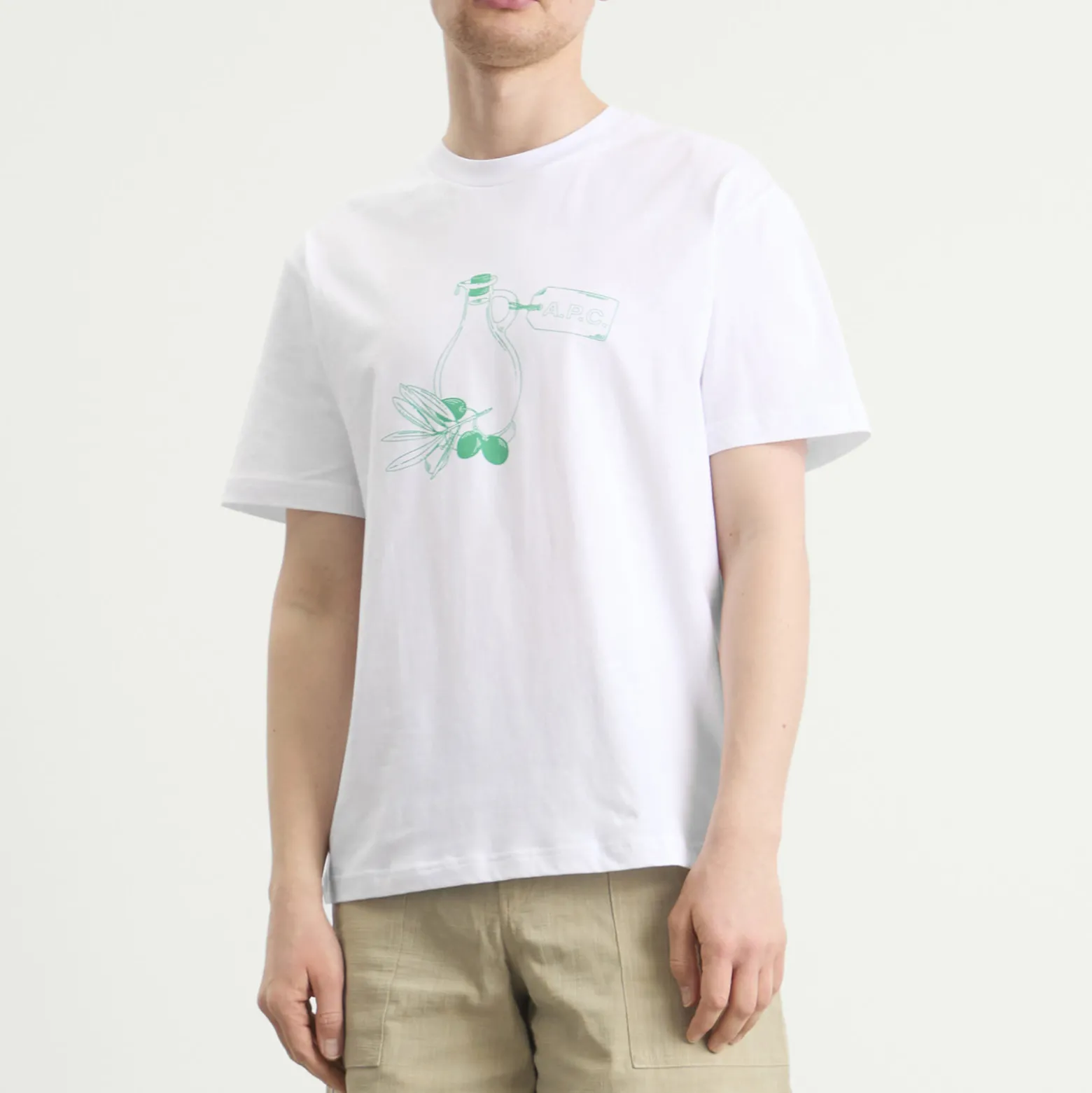A.P.C. Olive Oil T-Shirt