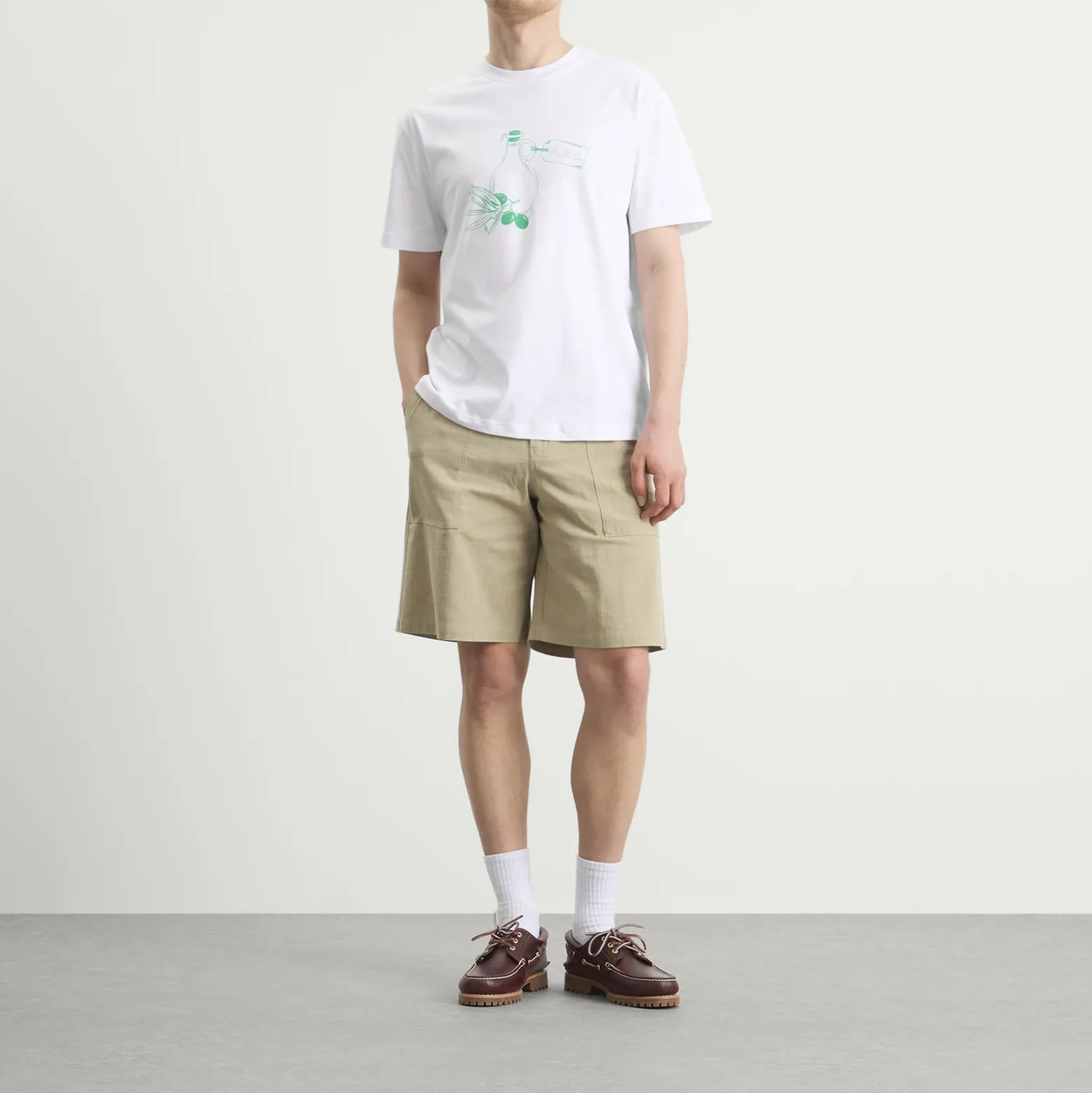 A.P.C. Olive Oil T-Shirt