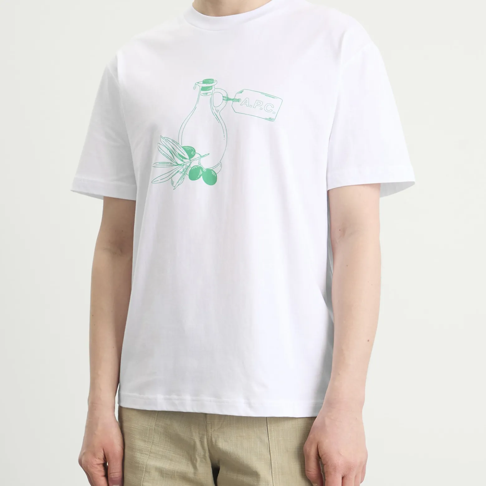 A.P.C. Olive Oil T-Shirt