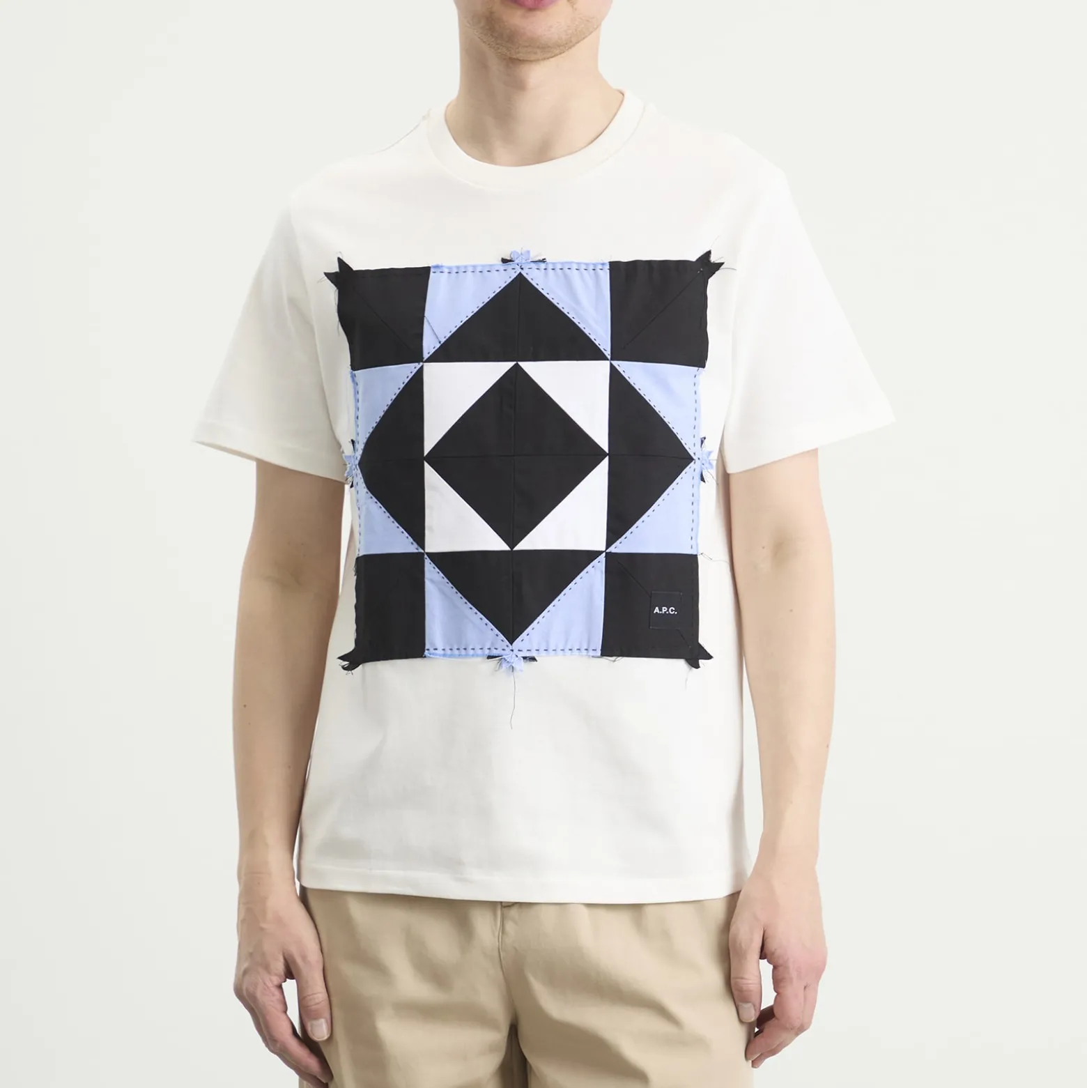 A.P.C. T-Shirt Patchwork