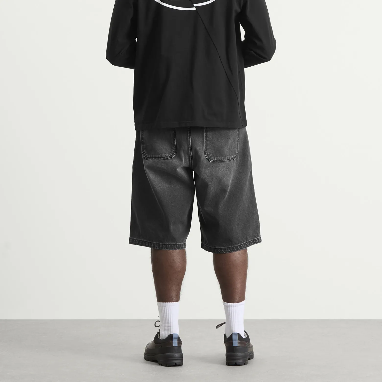 Arte Round Pocket Denim Shorts