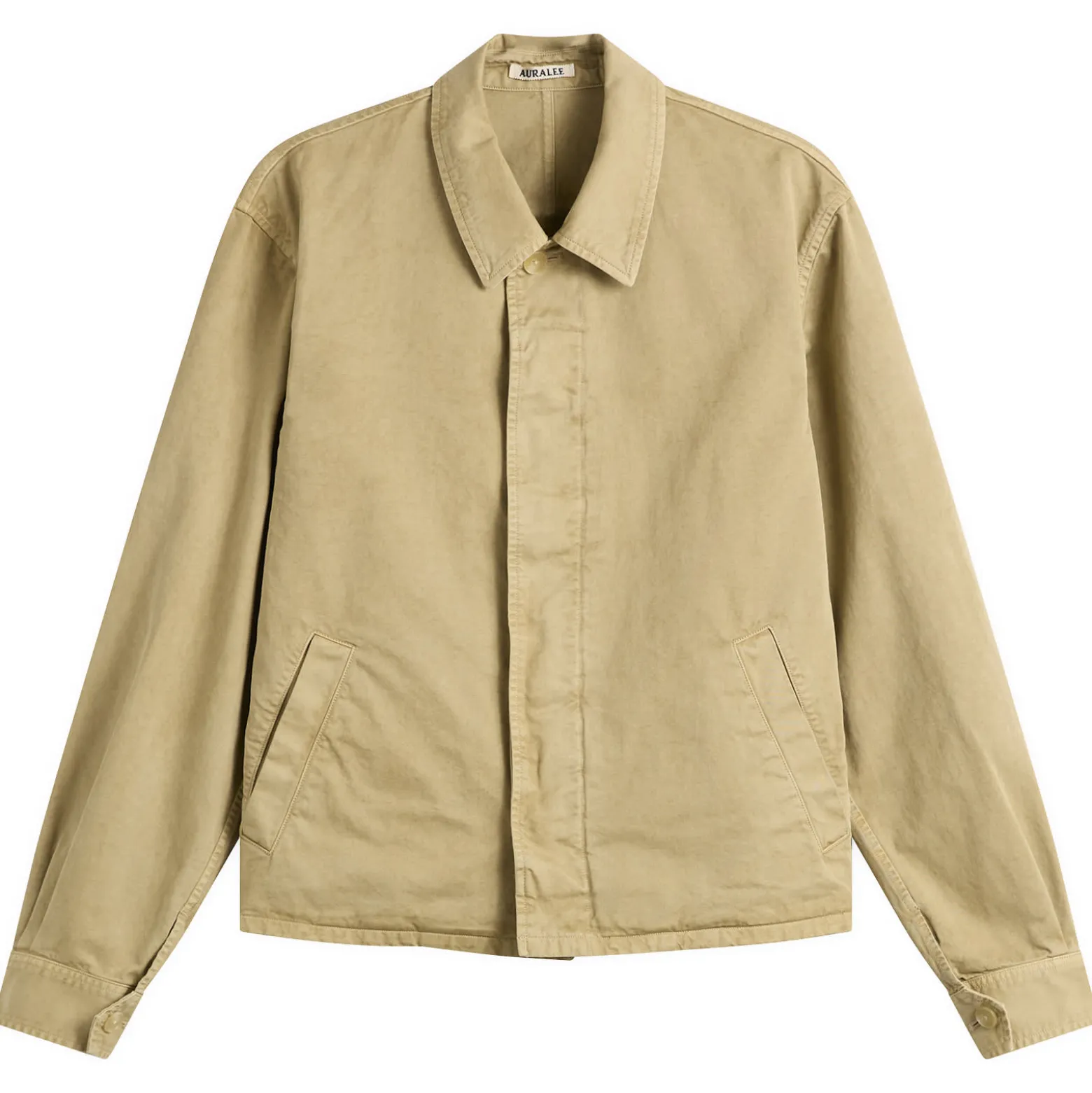 Auralee Garment-Dyed Finx Light Chino Blouson