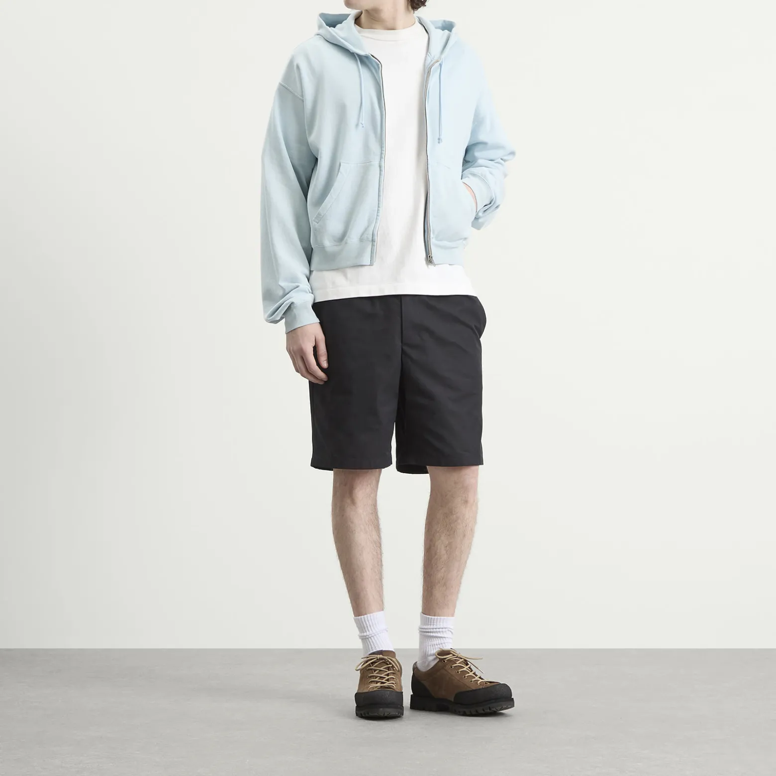Auralee High Twist Zip Hoodie