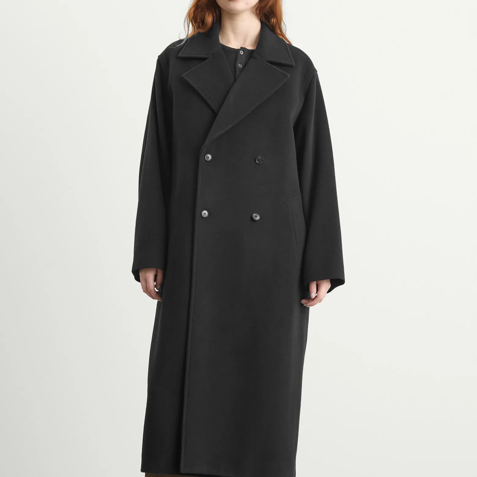 Auralee Mosser Chesterfield Coat