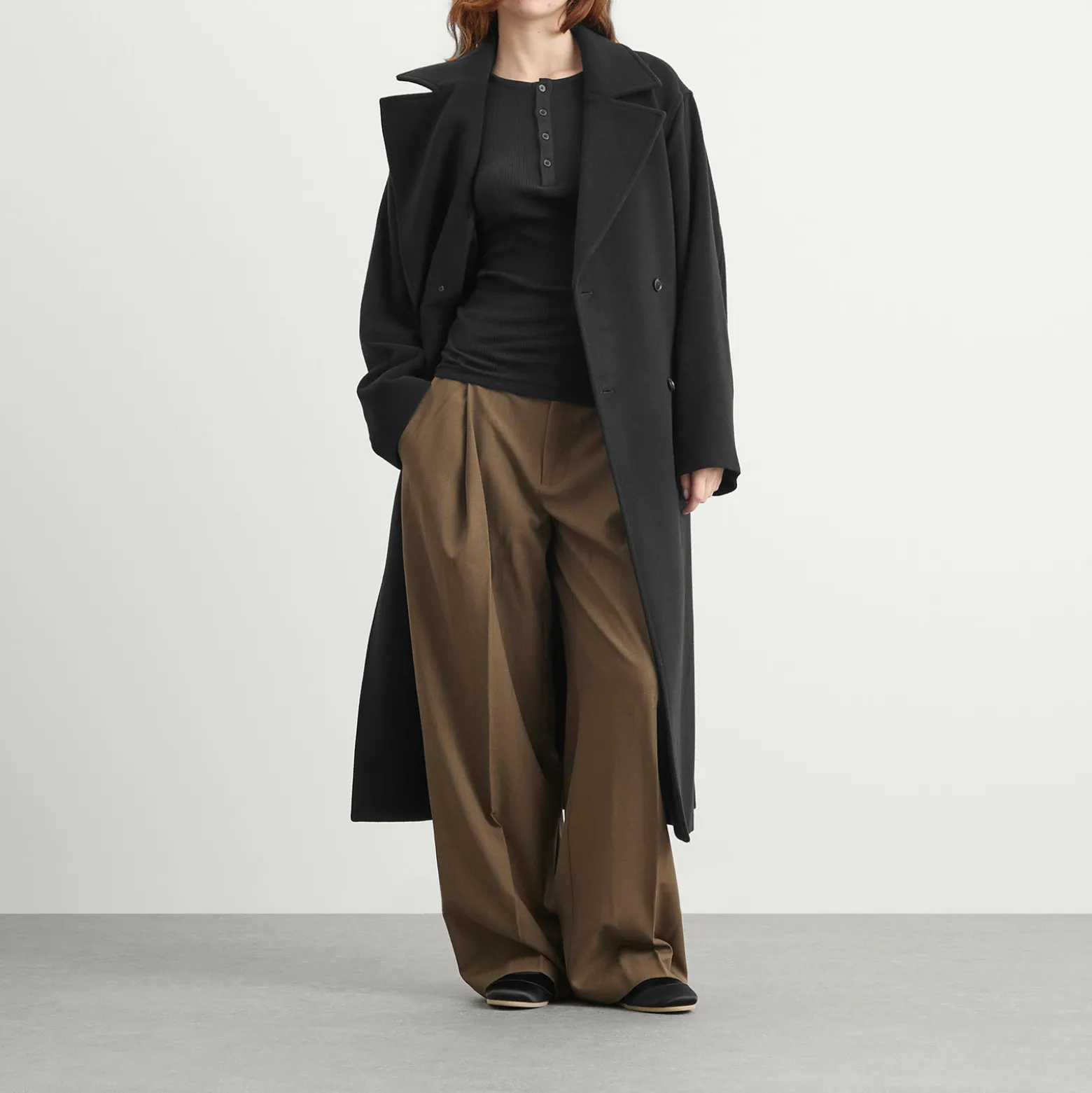 Auralee Mosser Chesterfield Coat