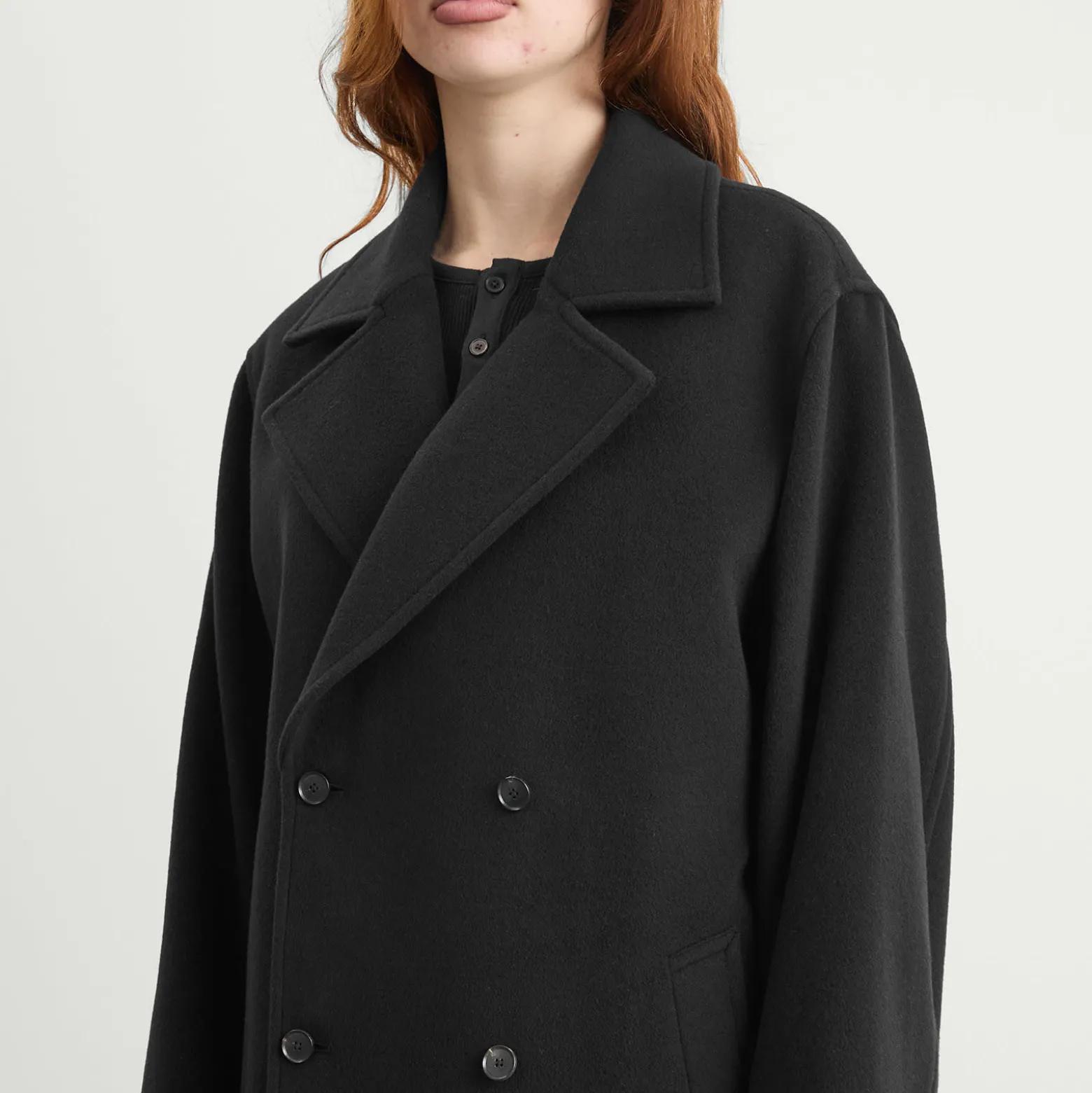 Auralee Mosser Chesterfield Coat
