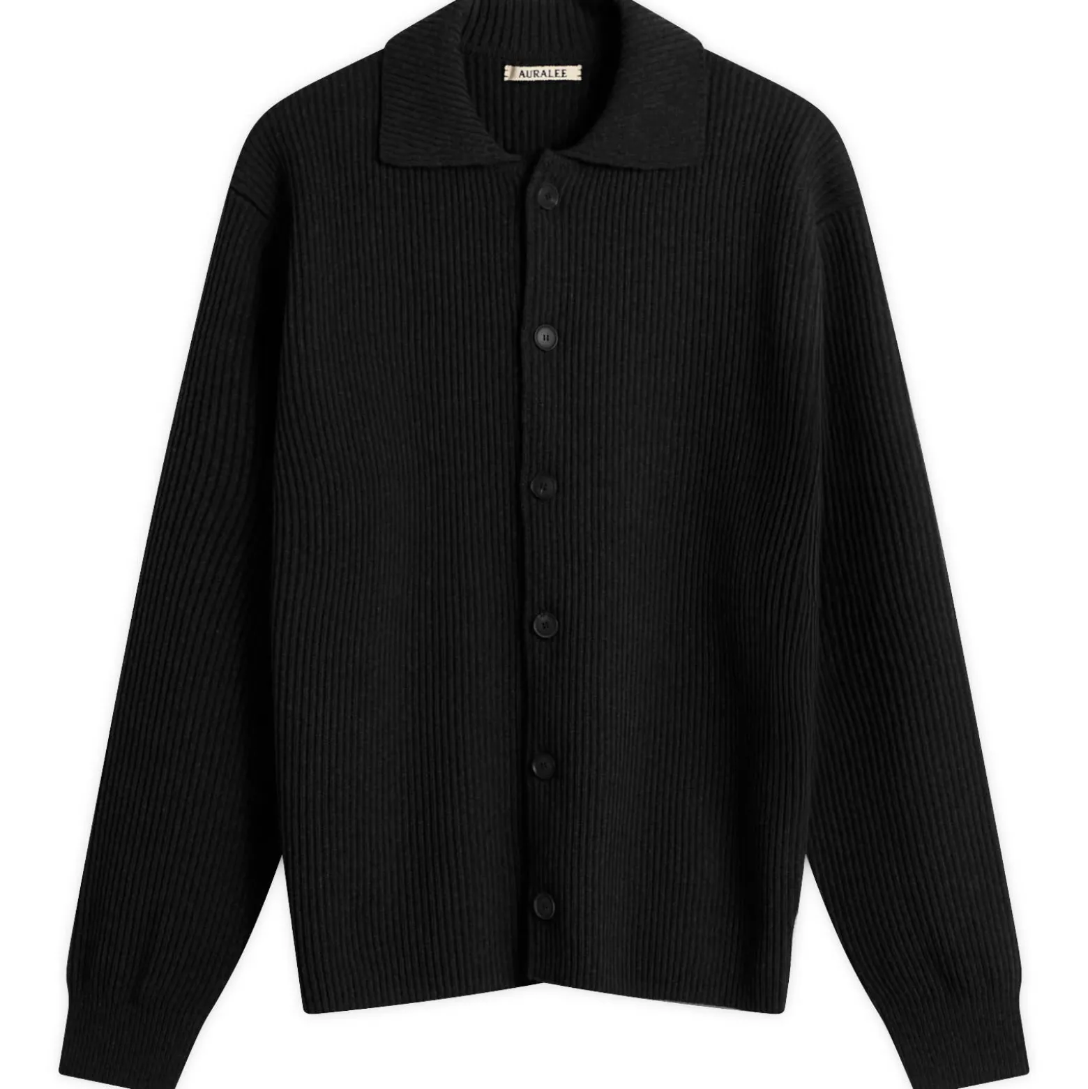 Auralee Rib Knit Cardigan
