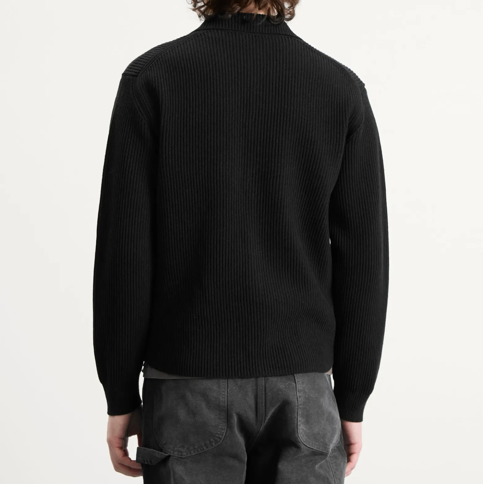 Auralee Rib Knit Cardigan