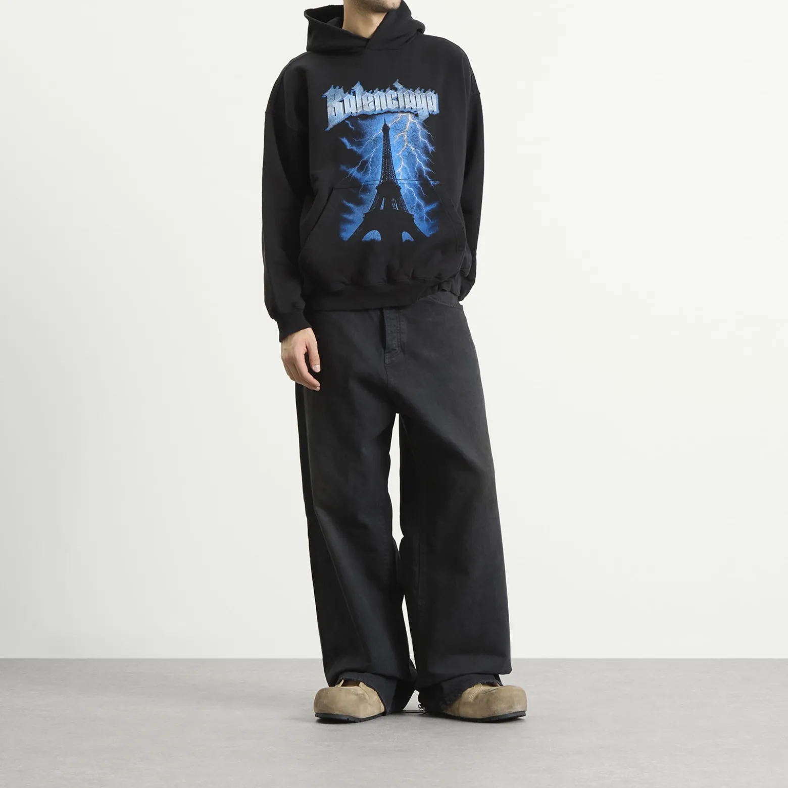 Balenciaga Metal Merch Paris Hoodie