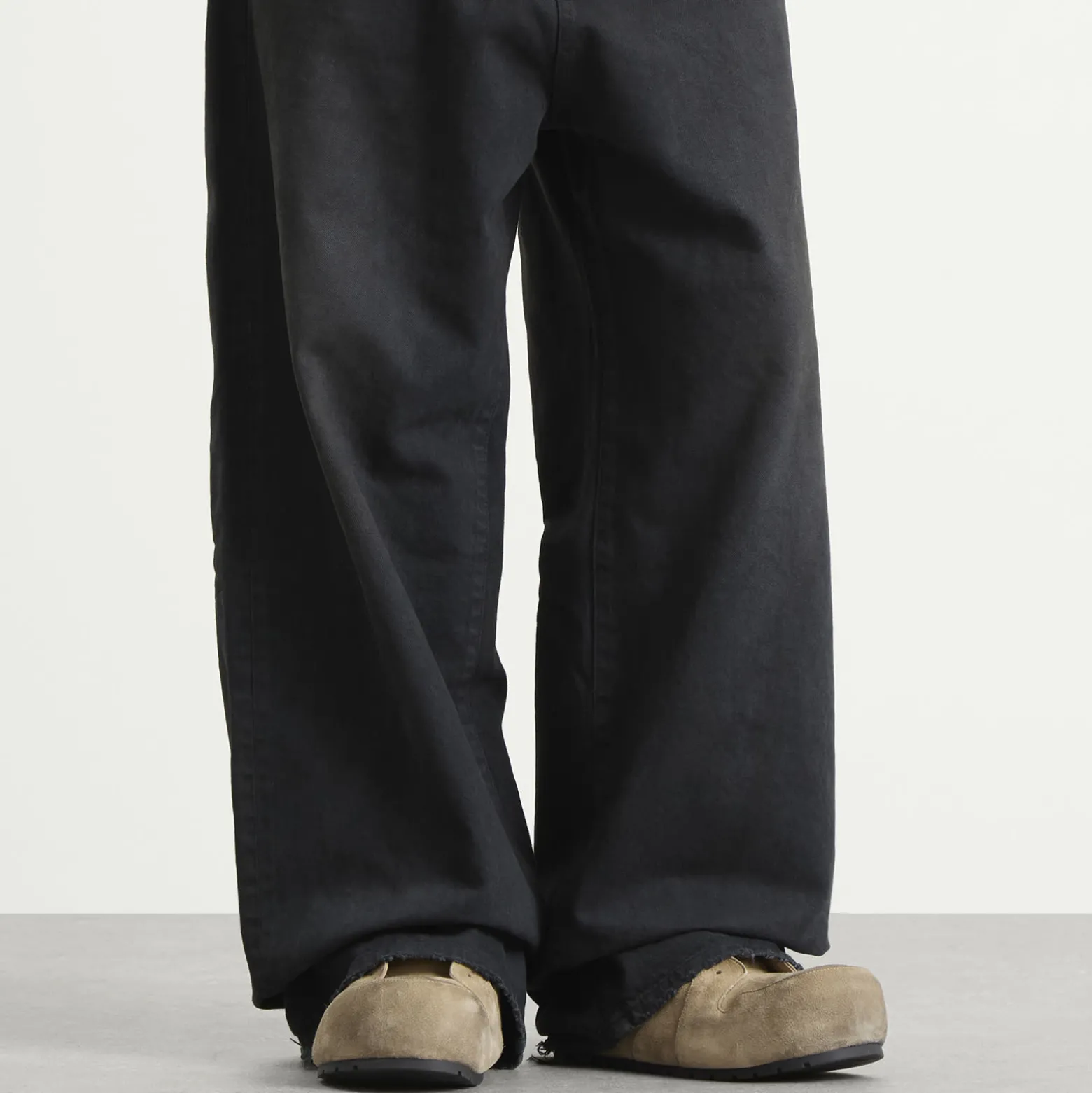 Balenciaga Worn Out Suede Mule