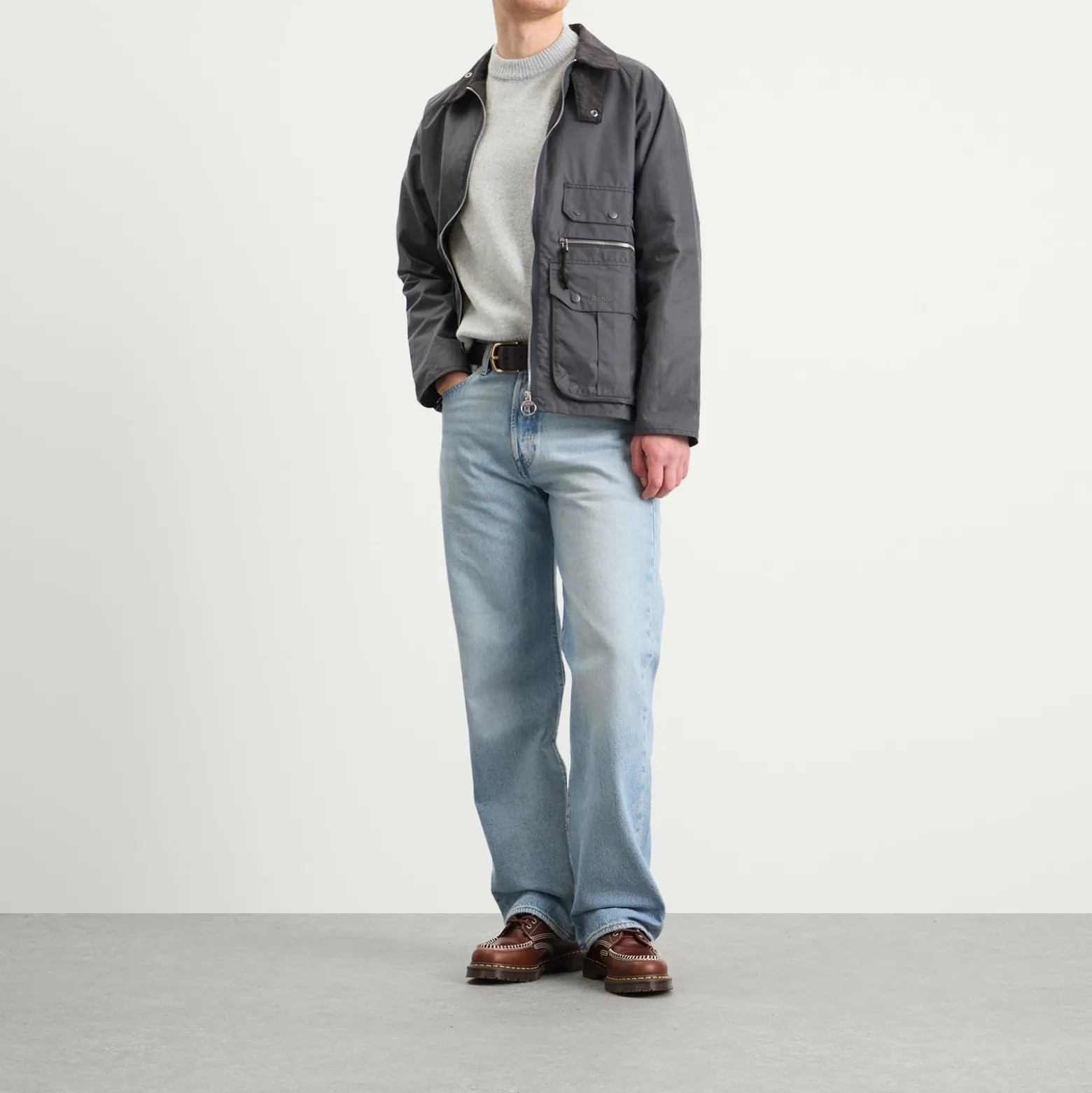 Barbour Re-Engineered Blackett Spey Wax Jacket