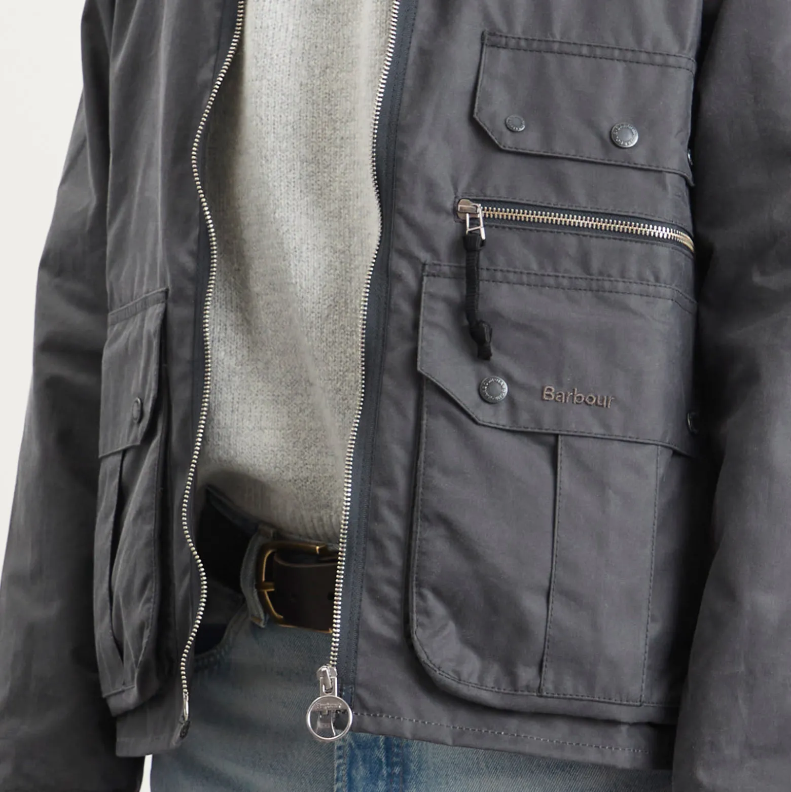 Barbour Re-Engineered Blackett Spey Wax Jacket