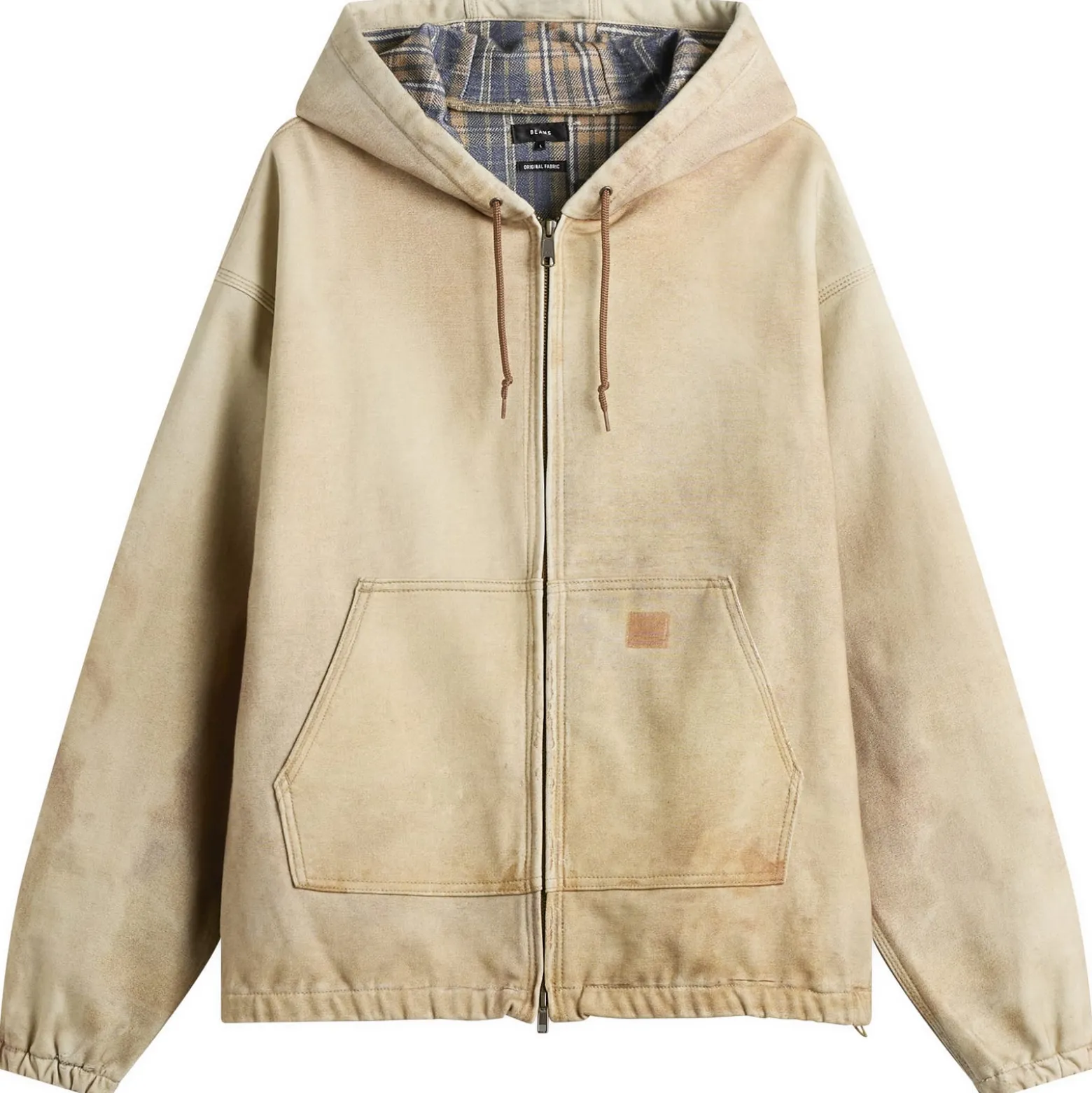 BEAMS Digital Print Hooded Jacket