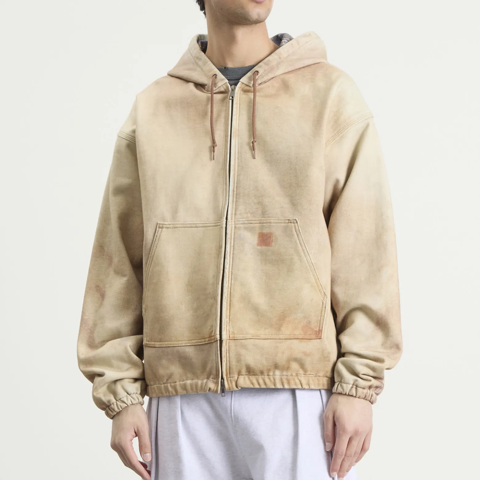 BEAMS Digital Print Hooded Jacket