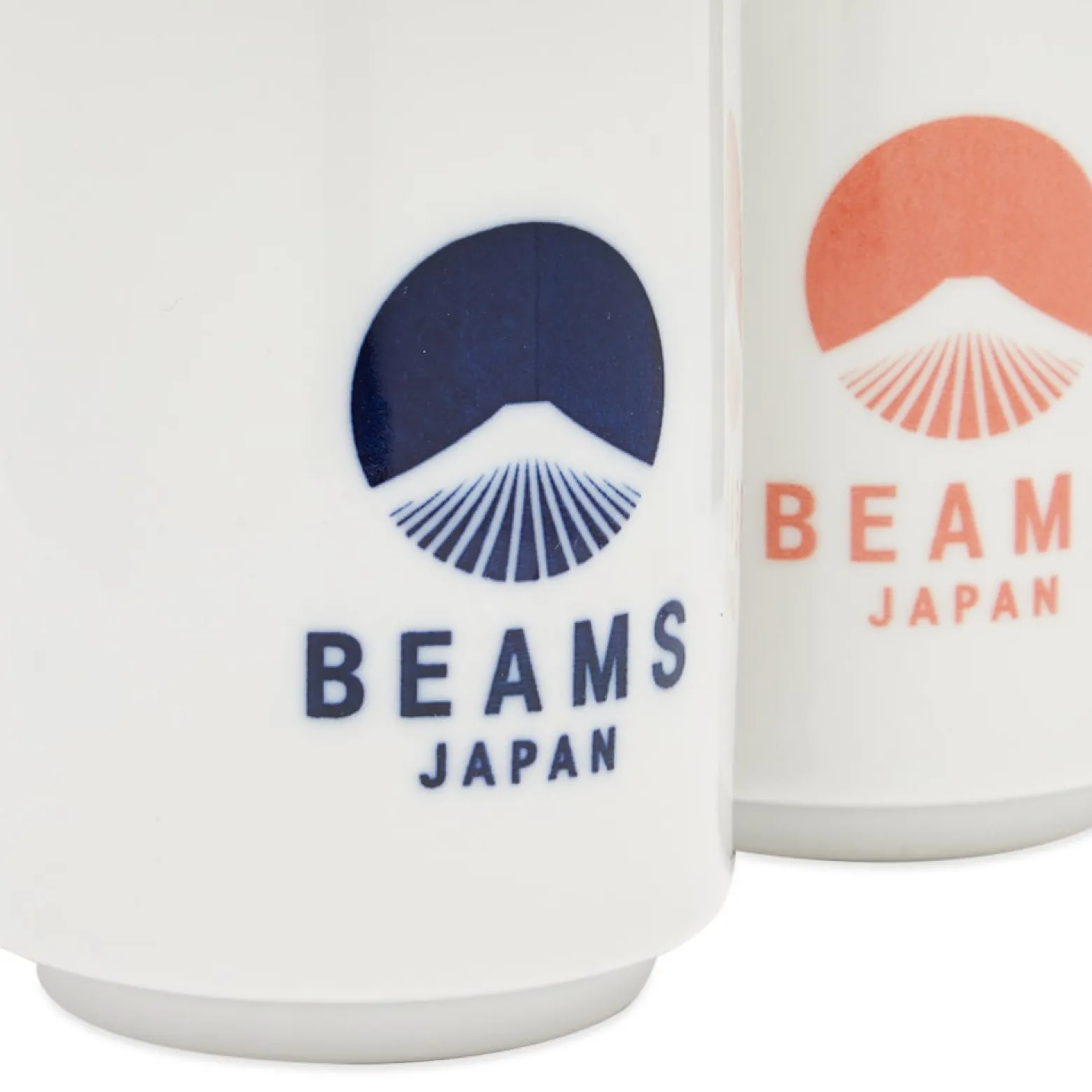 BEAMS JAPAN Logo Ceramic Cup - Set of 2