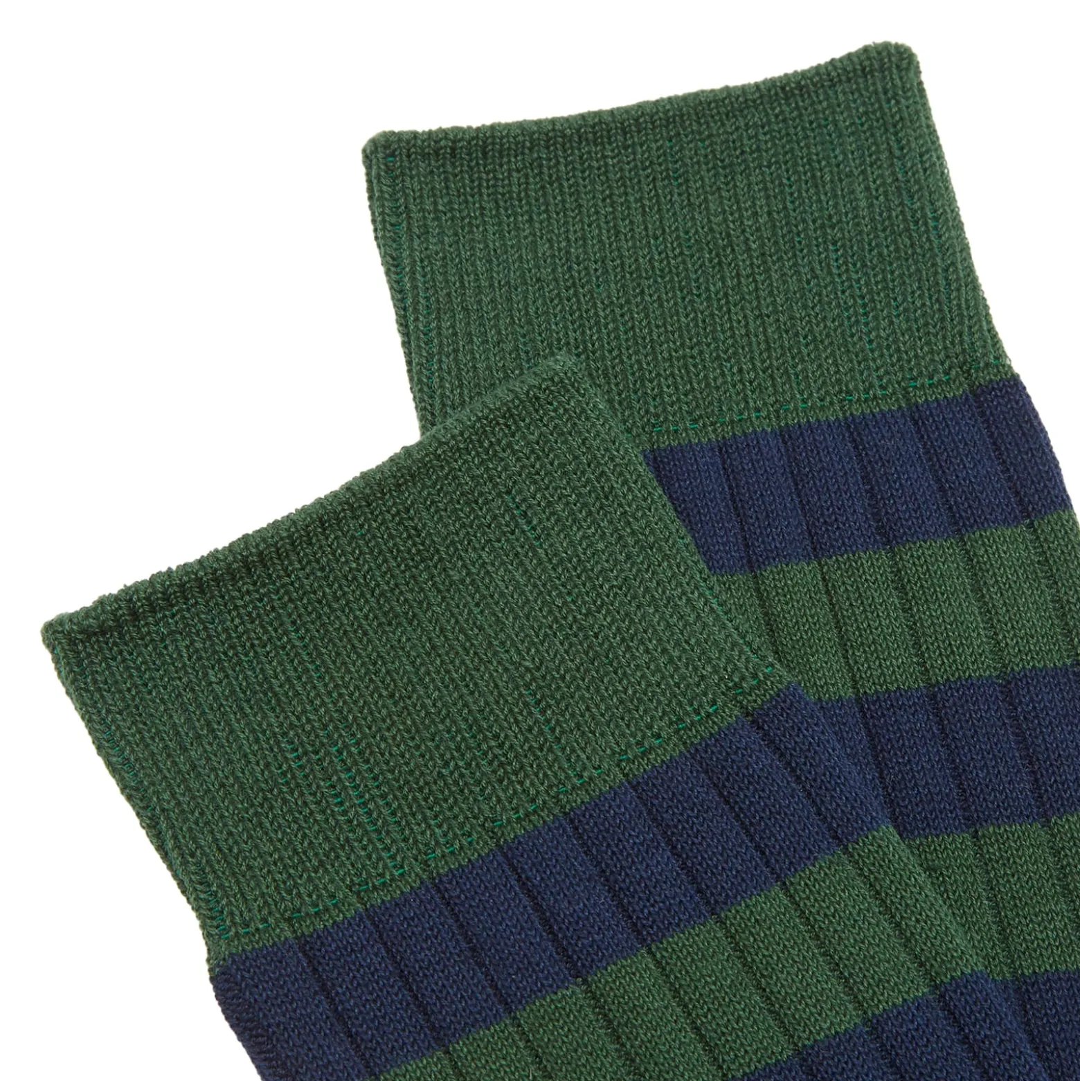 Beams Plus Rib Stripe Sock