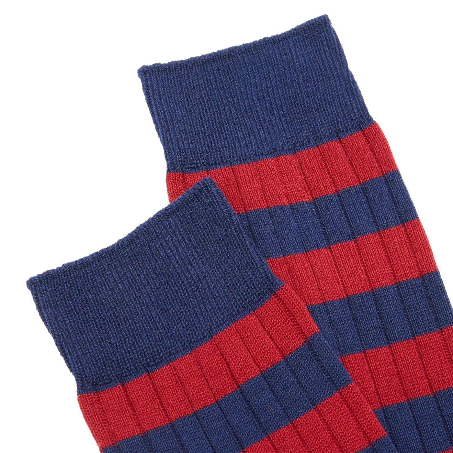 Beams Plus Rib Stripe Sock